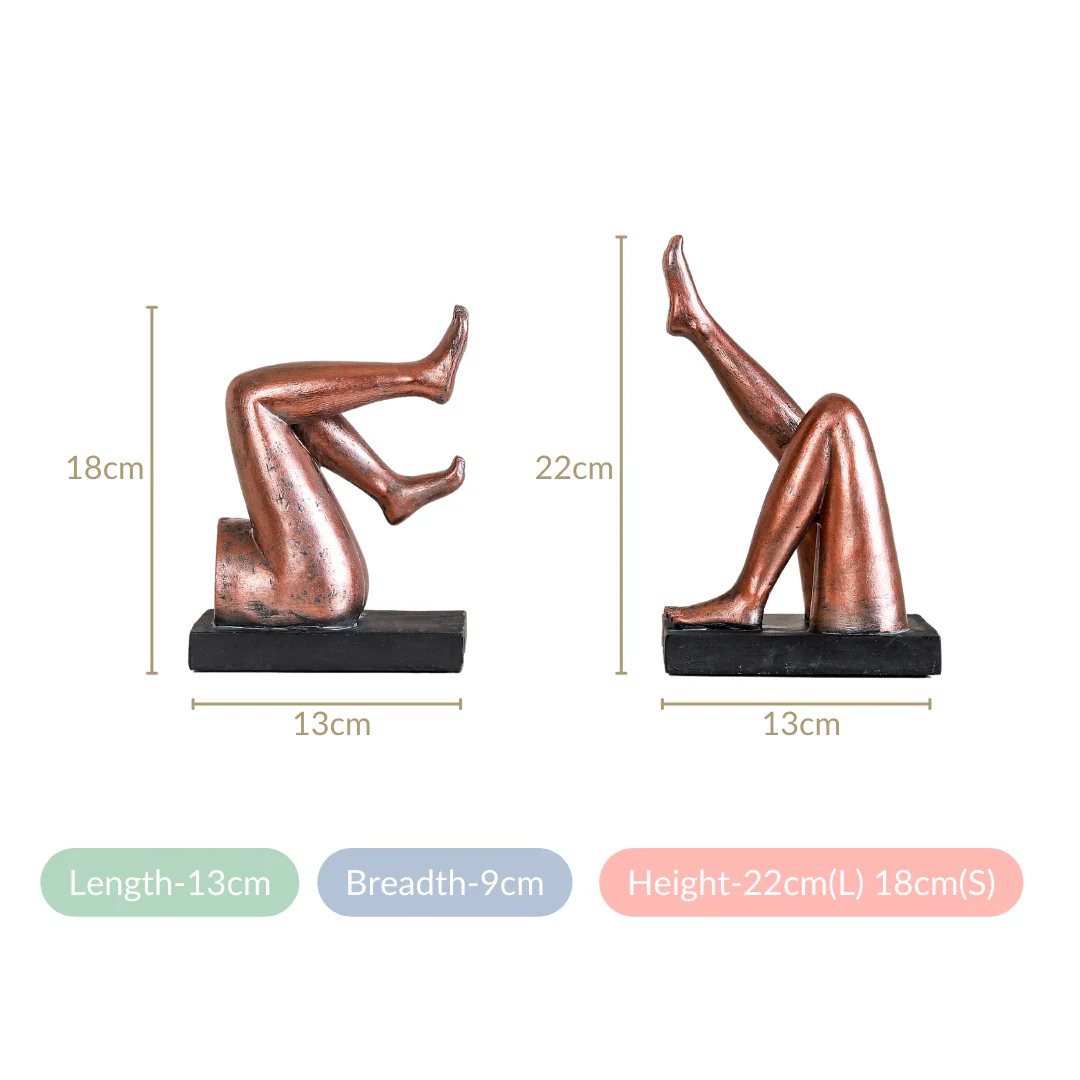 Pop Culture Retro Upturned Legs Bookends - Image 5
