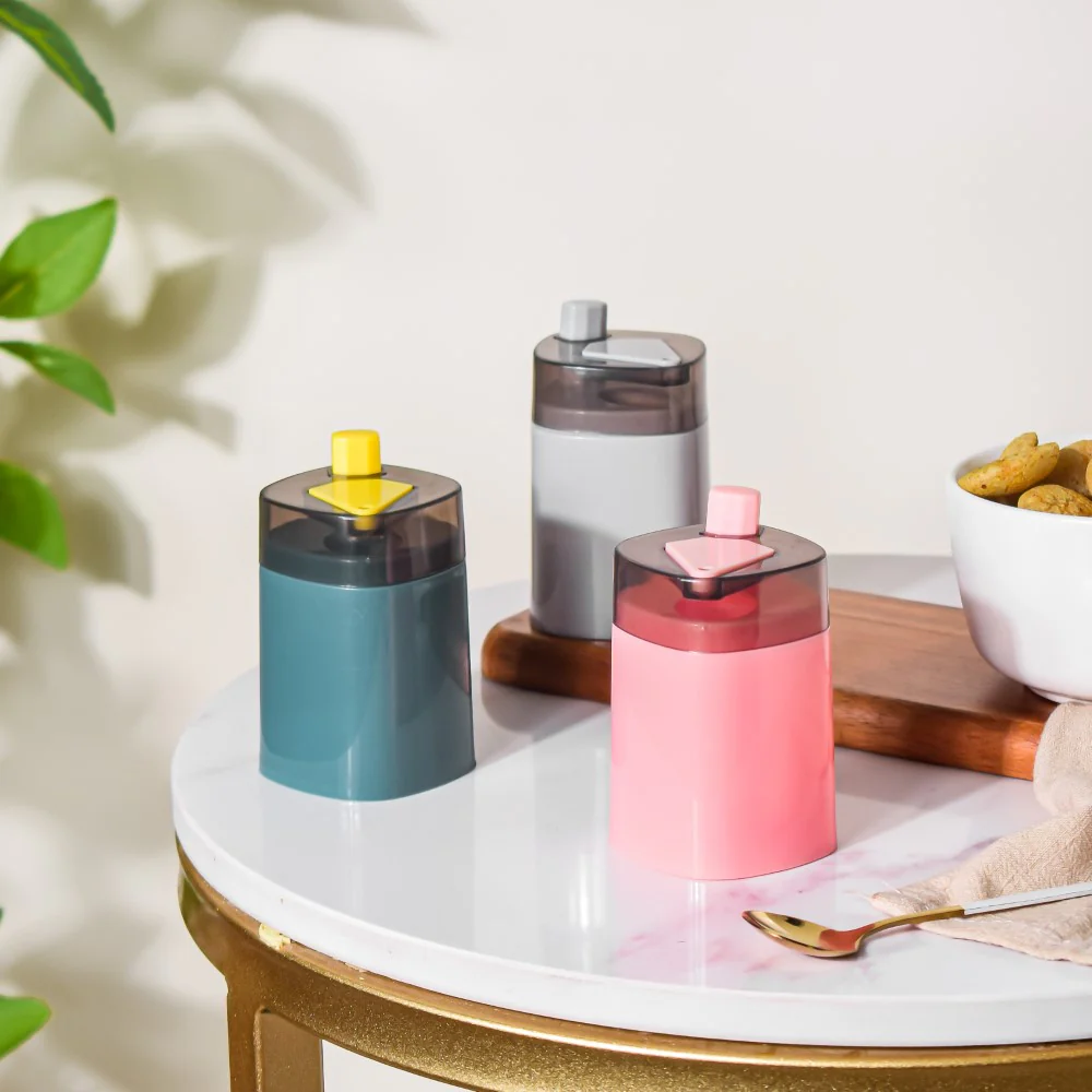 Pop-Up Toothpick Holder Dispenser Grey - Image 8