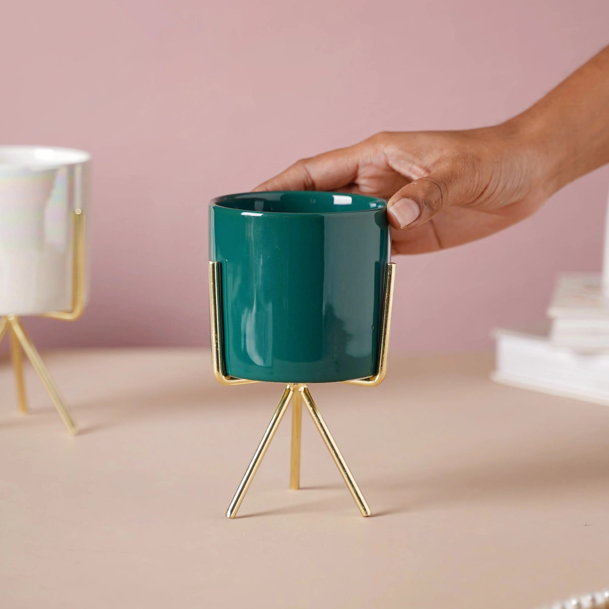 Porcelain Flower Pot - Image 4