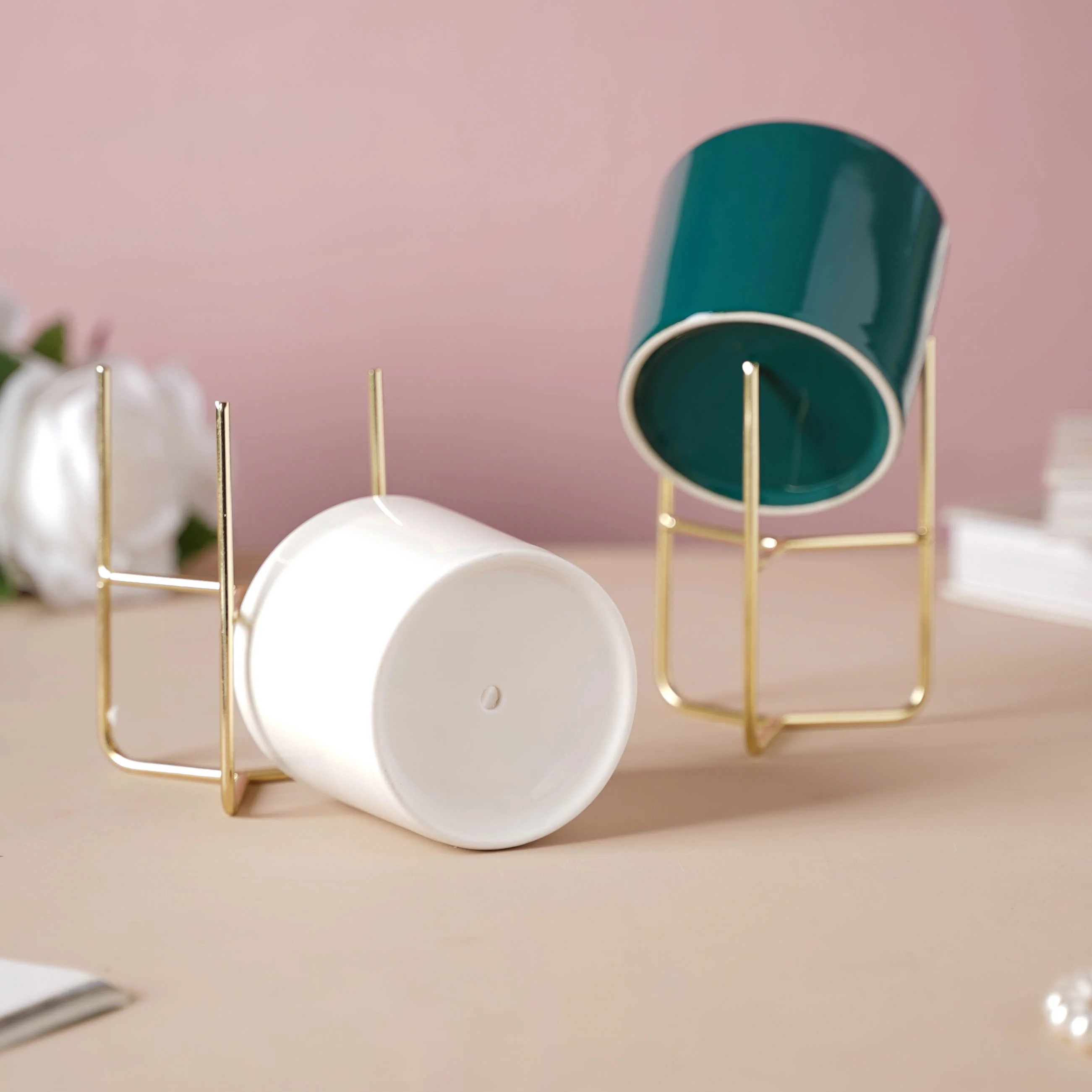 Porcelain Flower Pot - Image 6