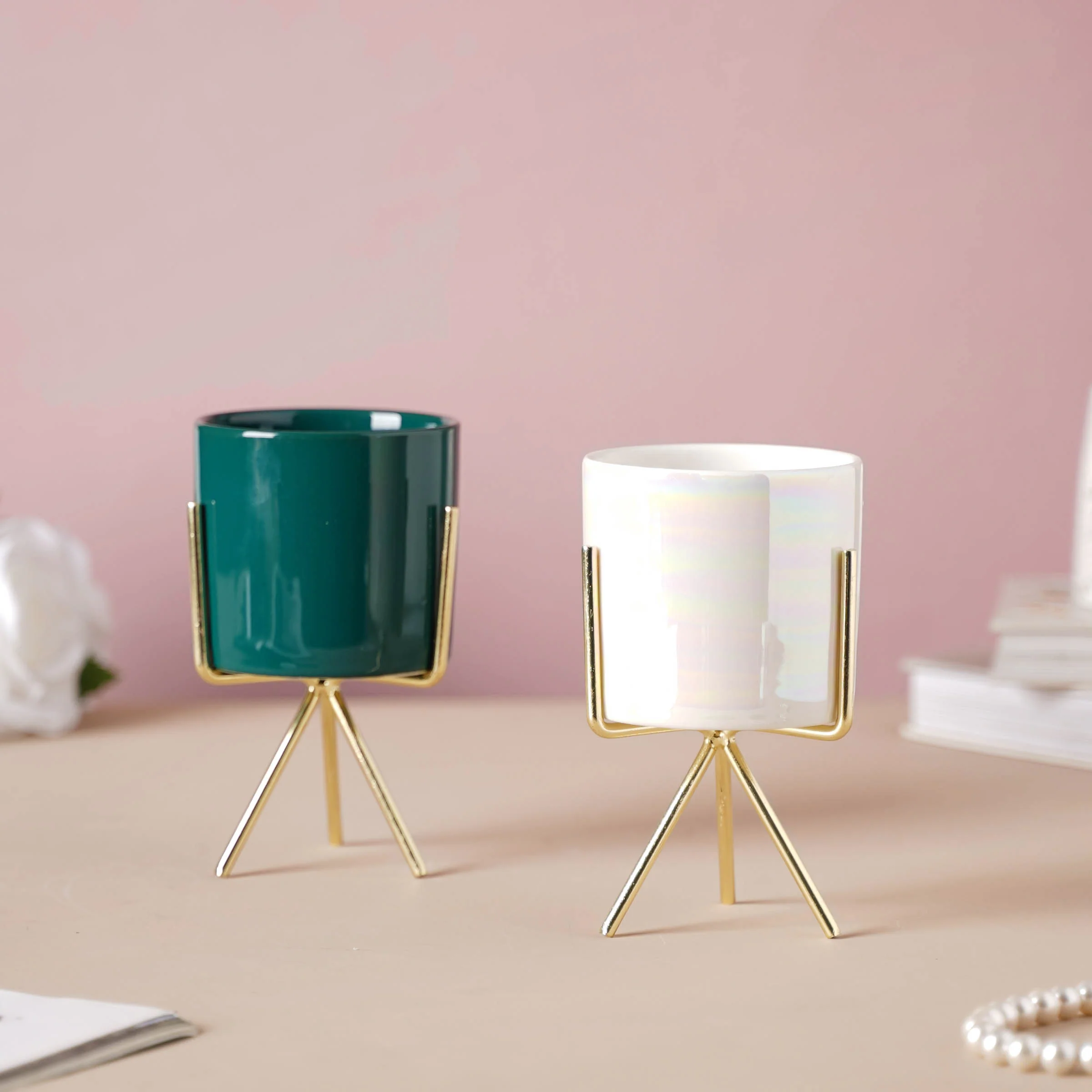 Porcelain Flower Pot - Image 7