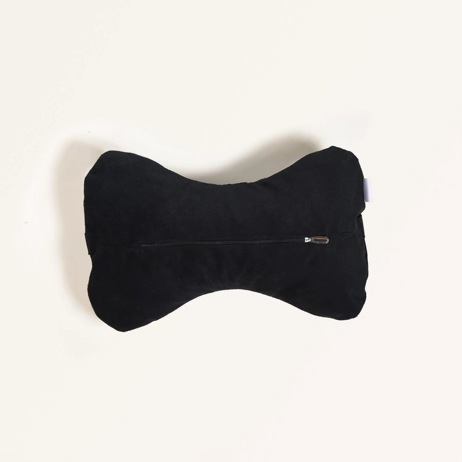 Premium Quilted Car Neck Rest Pillow Set Of 2 Black - Image 8
