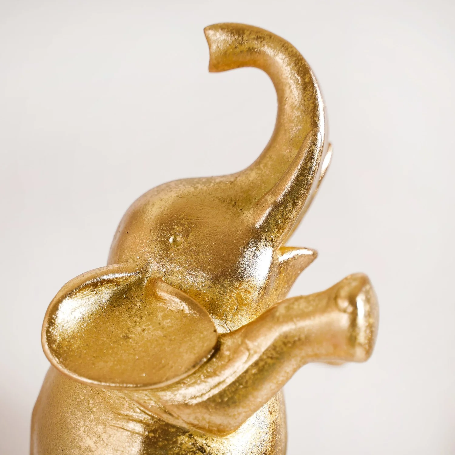 Premium Tabletop Unicycle Elephant Figurine - Image 2