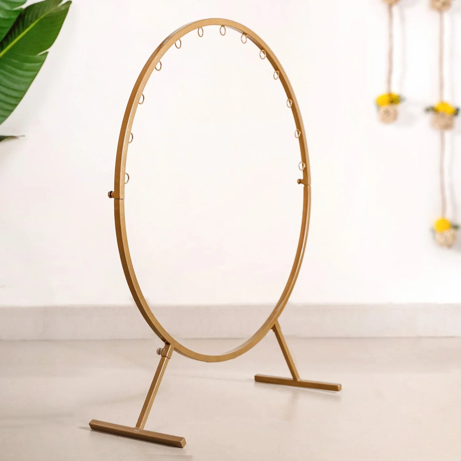 Puja Decoration Circular Metal Frame 39 Inch - Image 2