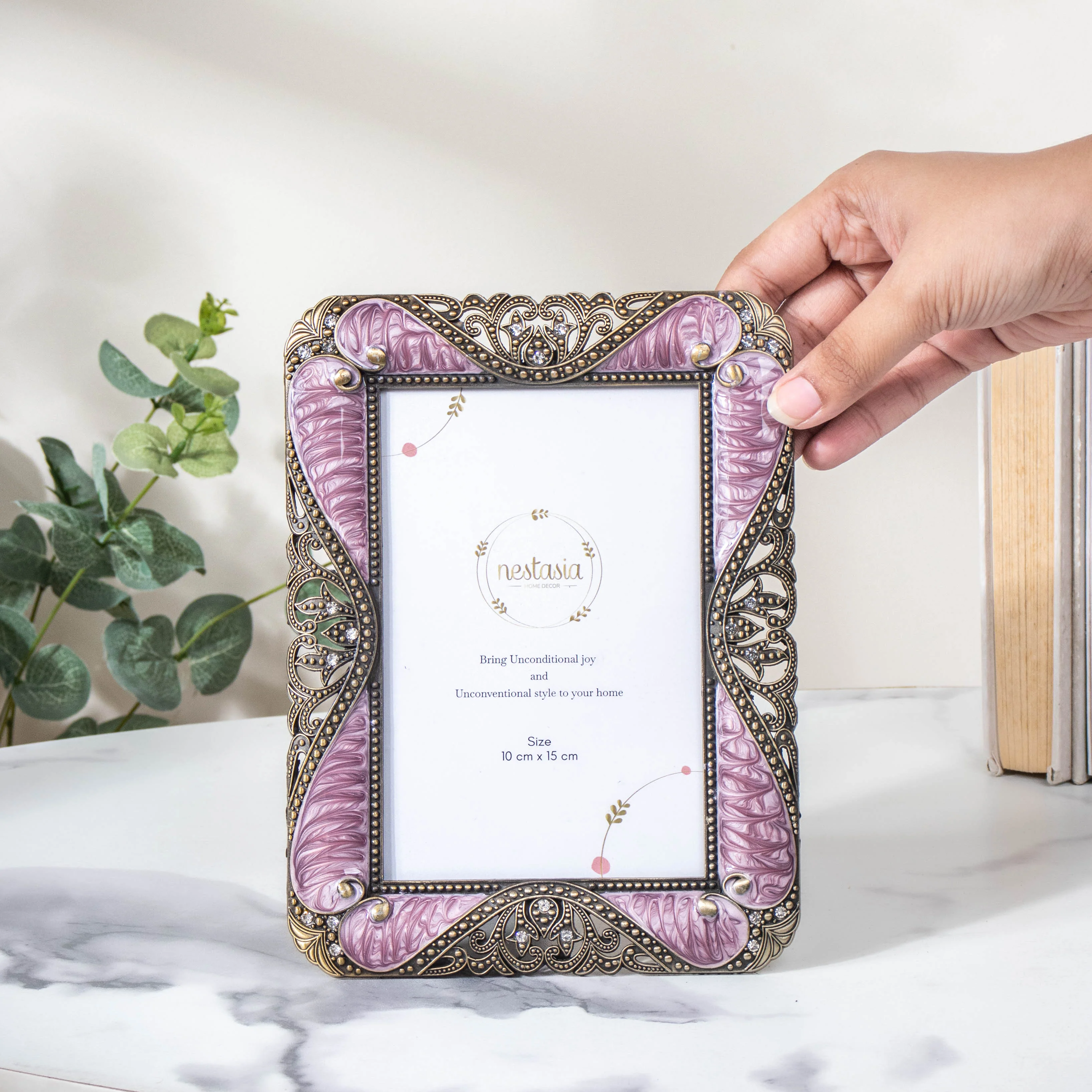 Purple Decorative Photo Frame - Image 2