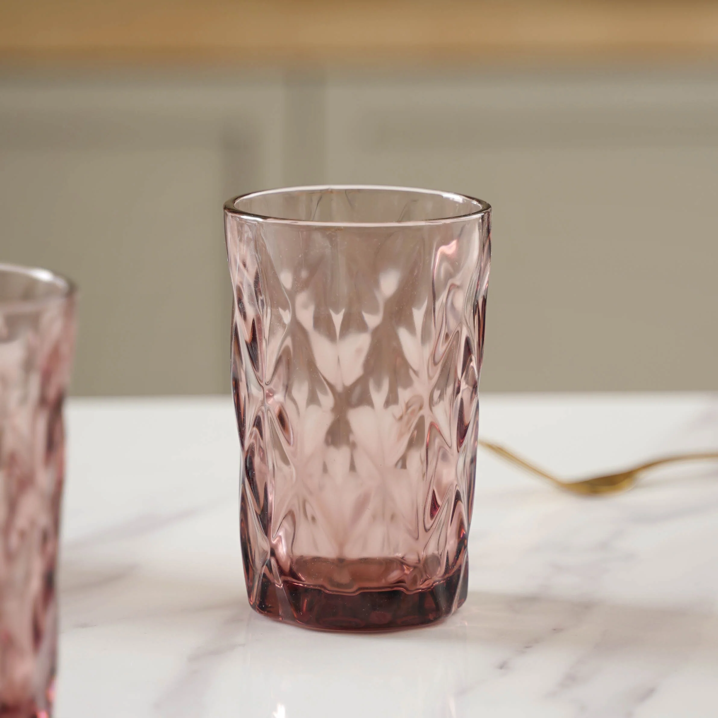 Purple Drinking Glass Set of 4 - Image 6