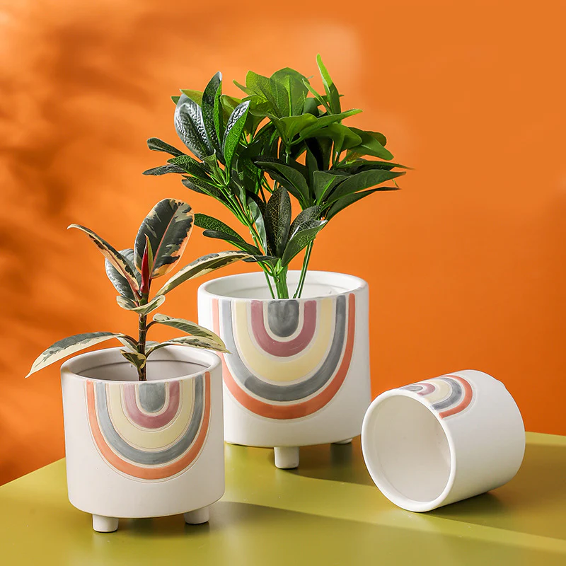 Rainbow Round Pot Medium - Image 11