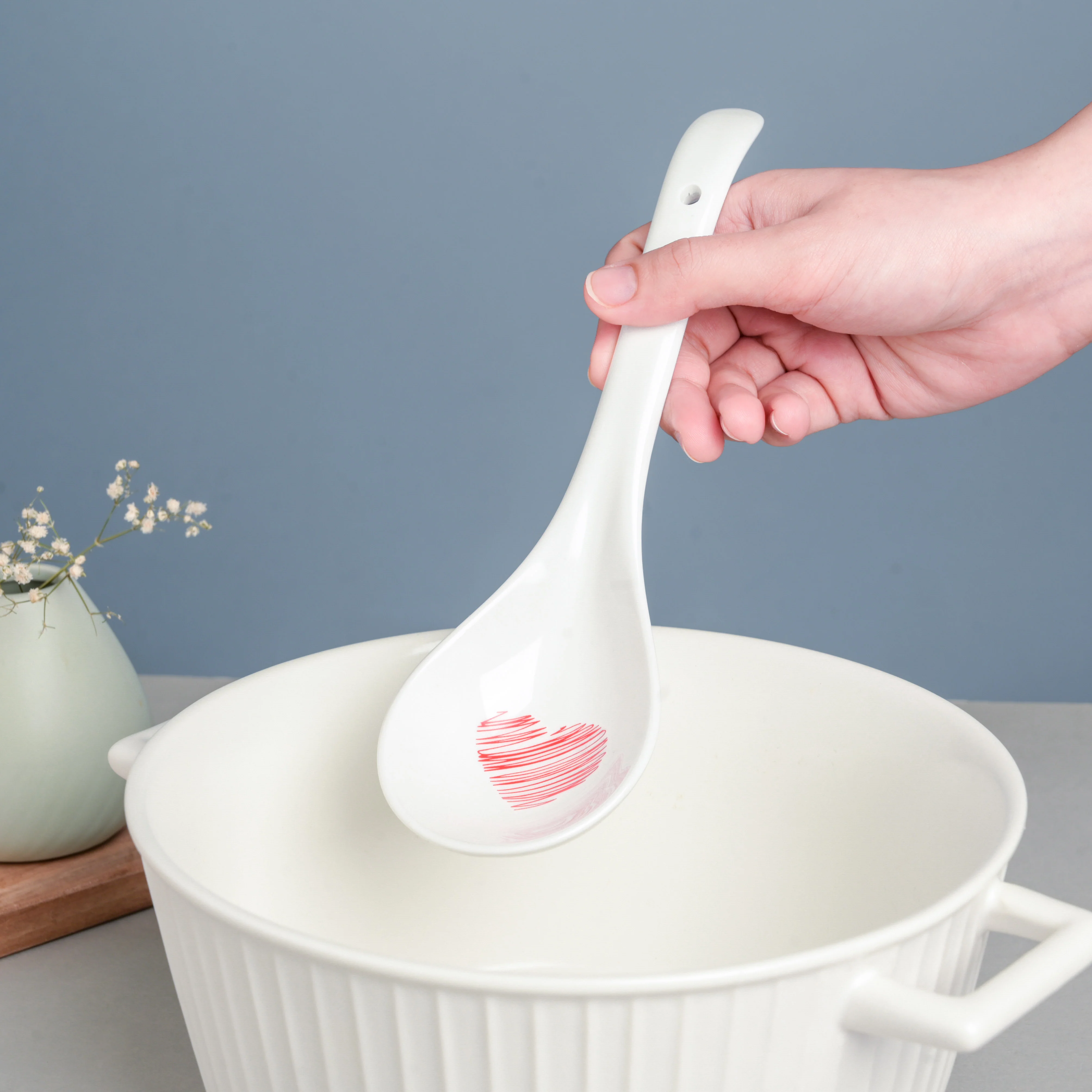 Red Heart Serving Spoon - Image 2