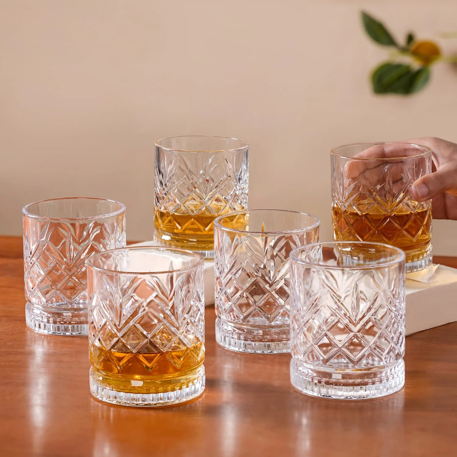 Regalia Premium Whiskey Glass Set Of 6 380ml - Image 3