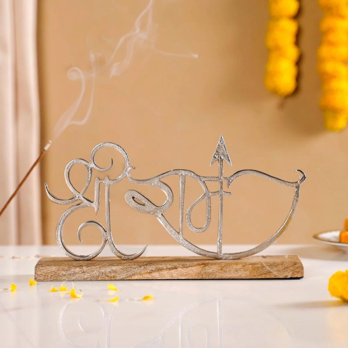 Religious Shree Ram Puja Decor Showpiece - Image 9
