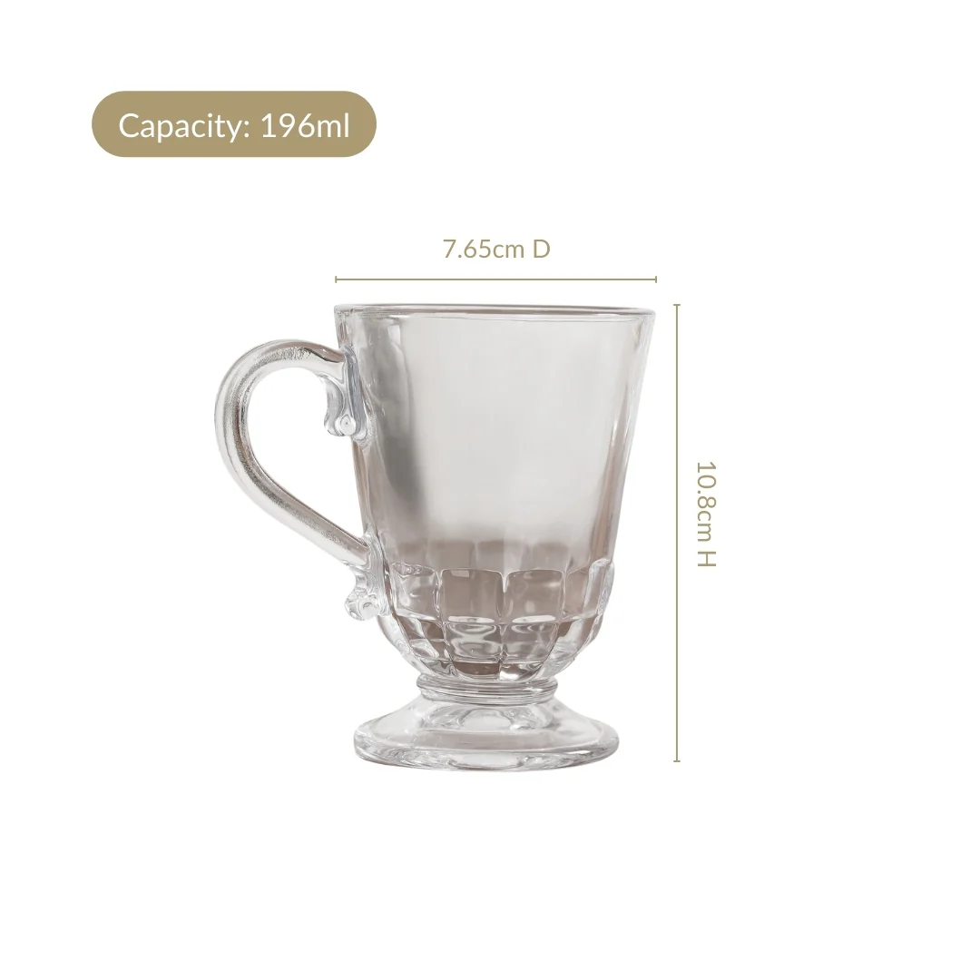 Retro Chic Irish Coffee Glass Set Of 6 196ml - Image 4