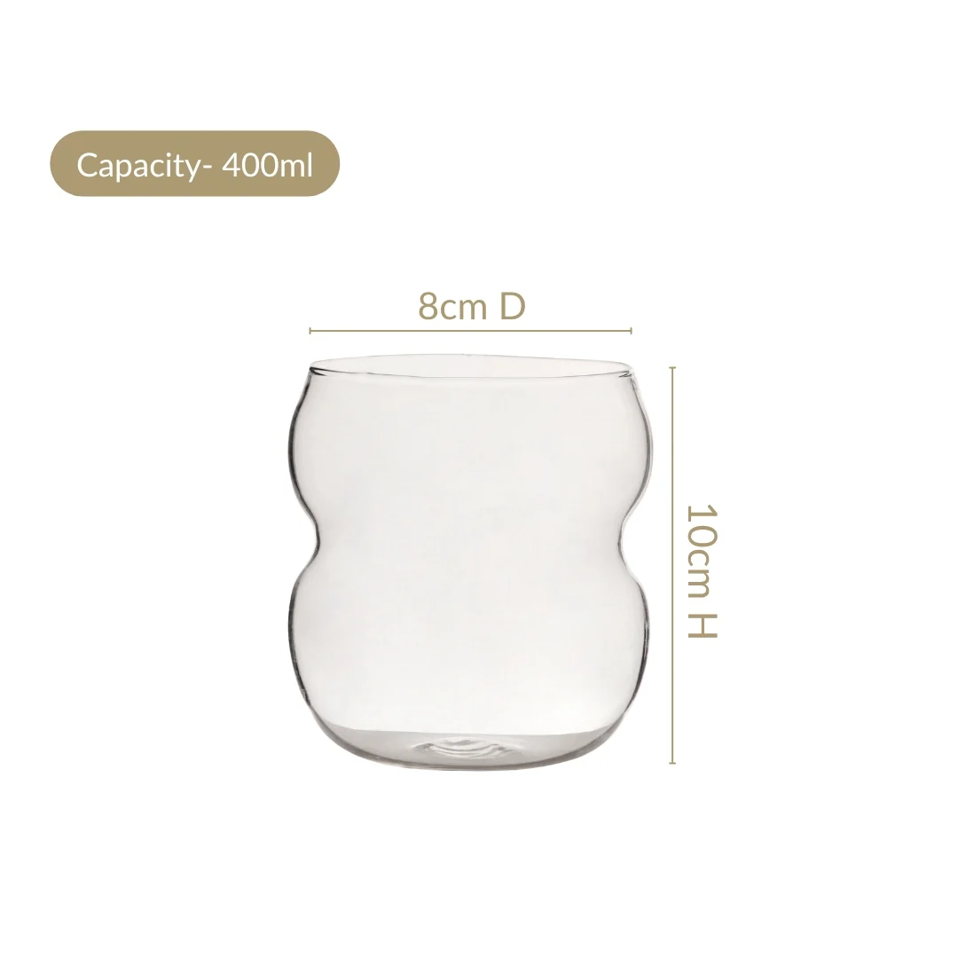 Retro Glass Set Of 2 400ml - Image 3
