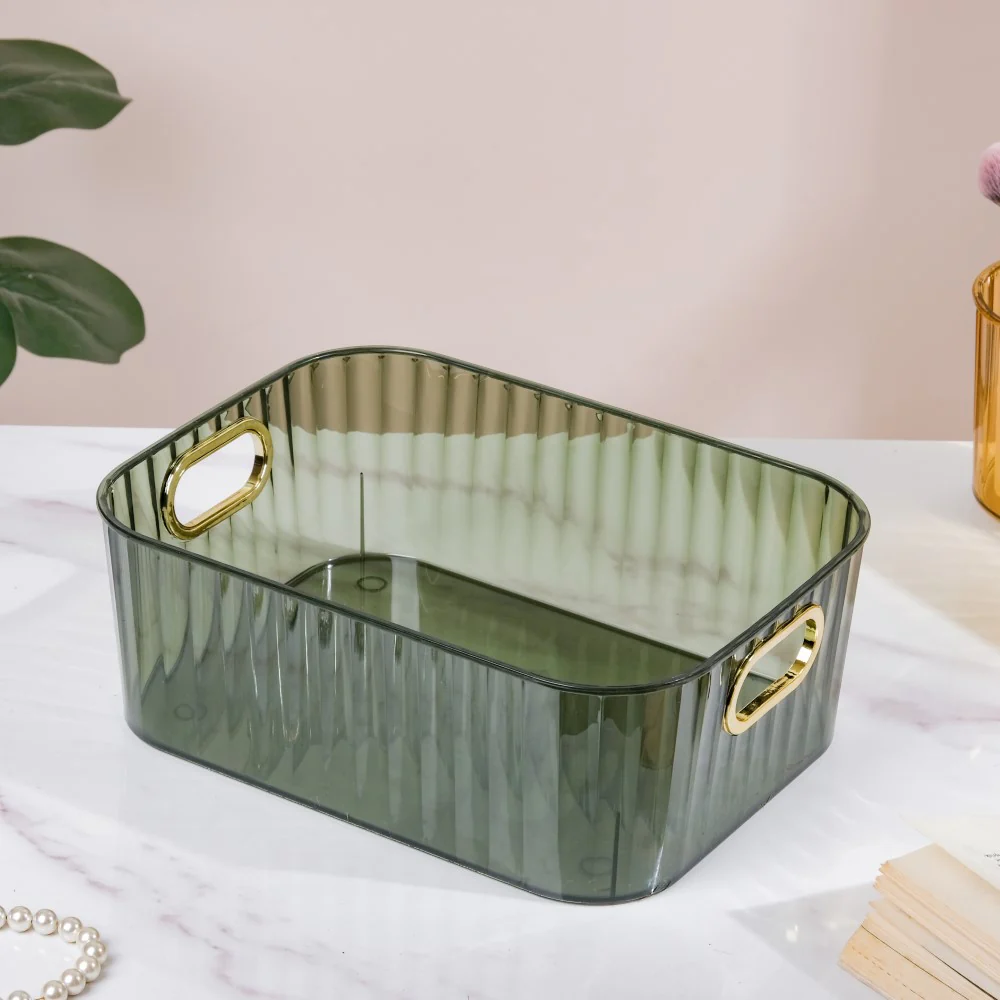 Ribbed Storage Organiser Green 11 Inch - Image 3