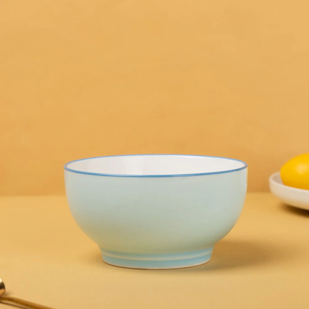Riona Ceramic Side Bowl Blue 300 ml - Image 6