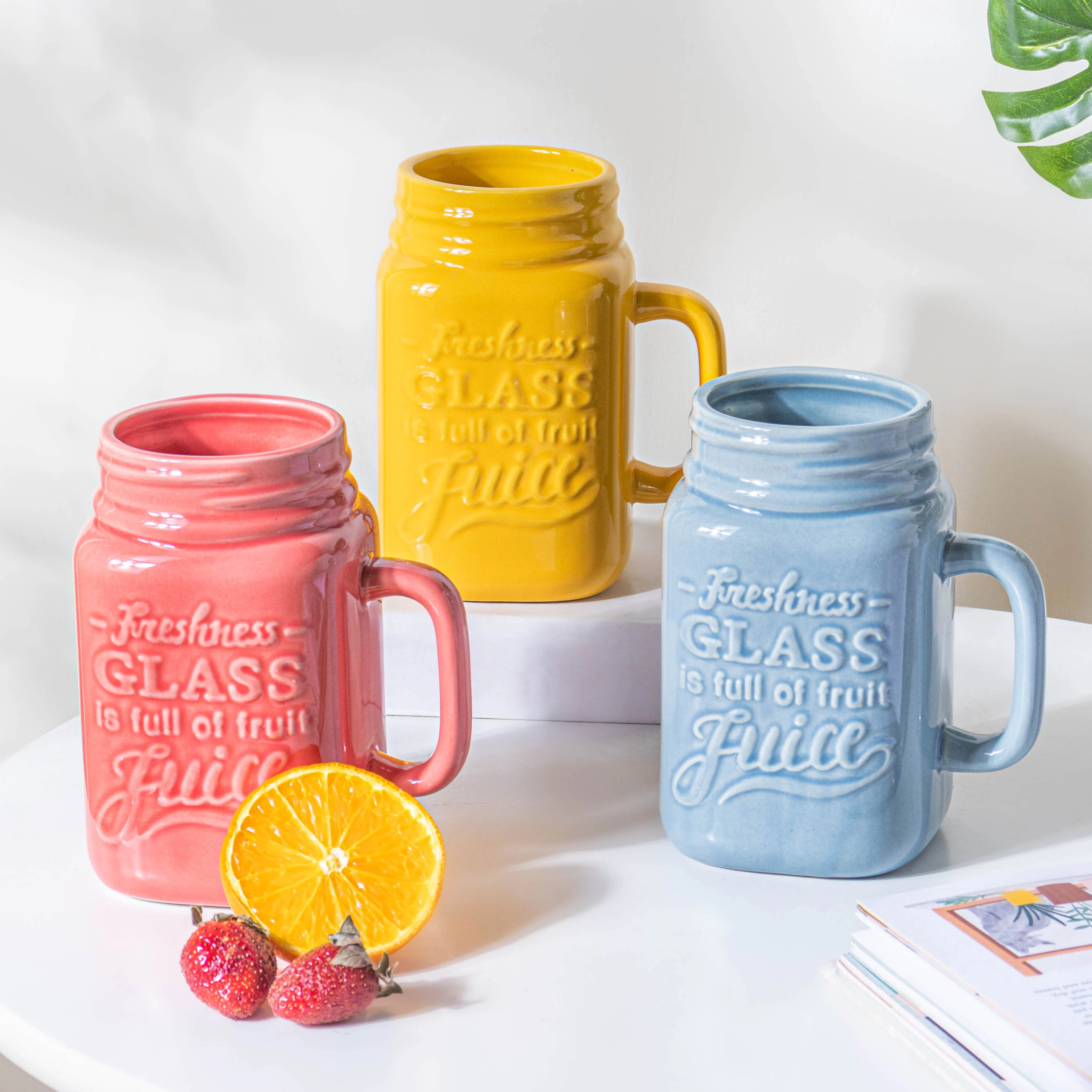Riona Mason Mug Blue - Image 5