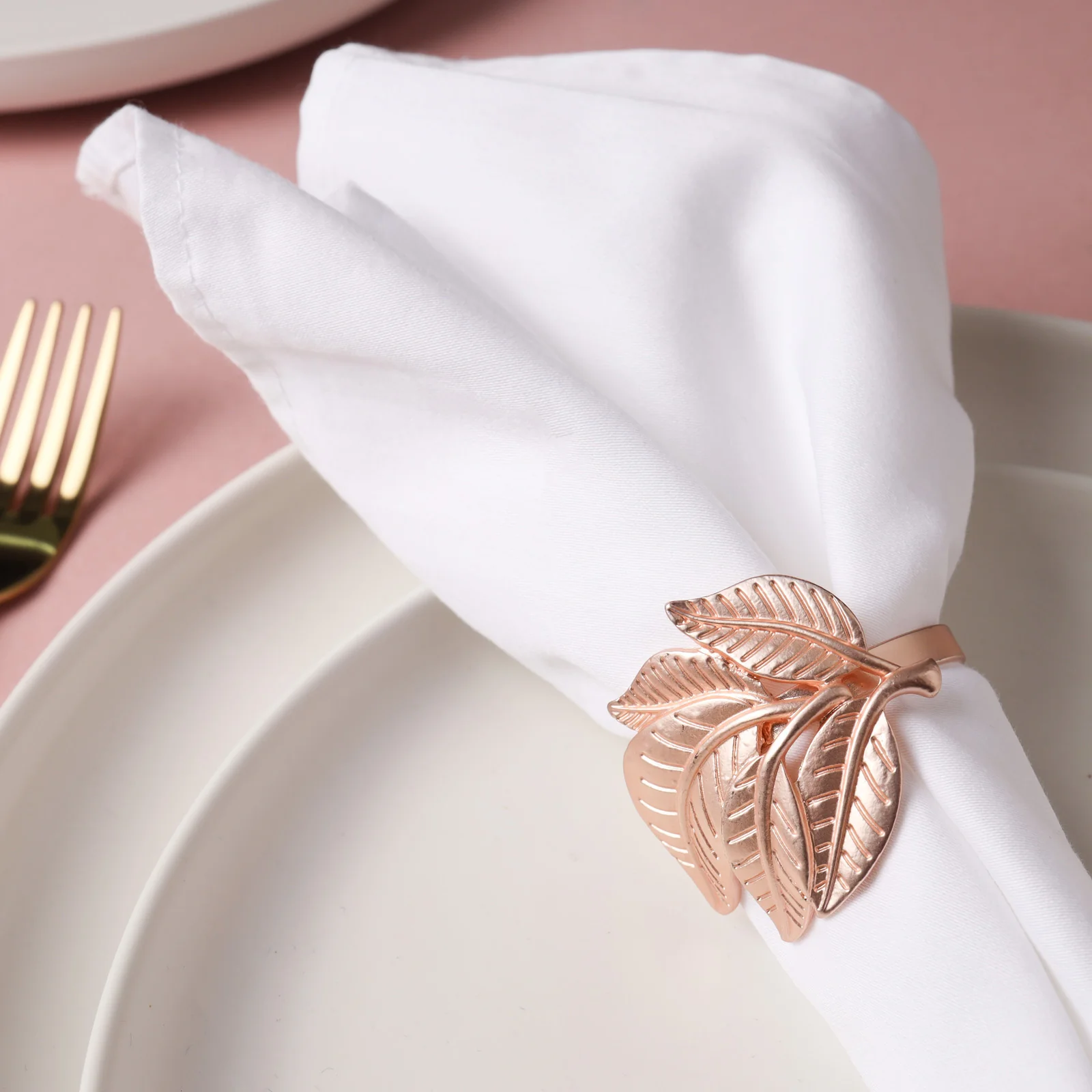 Rose Gold Napkin Holder - Image 2