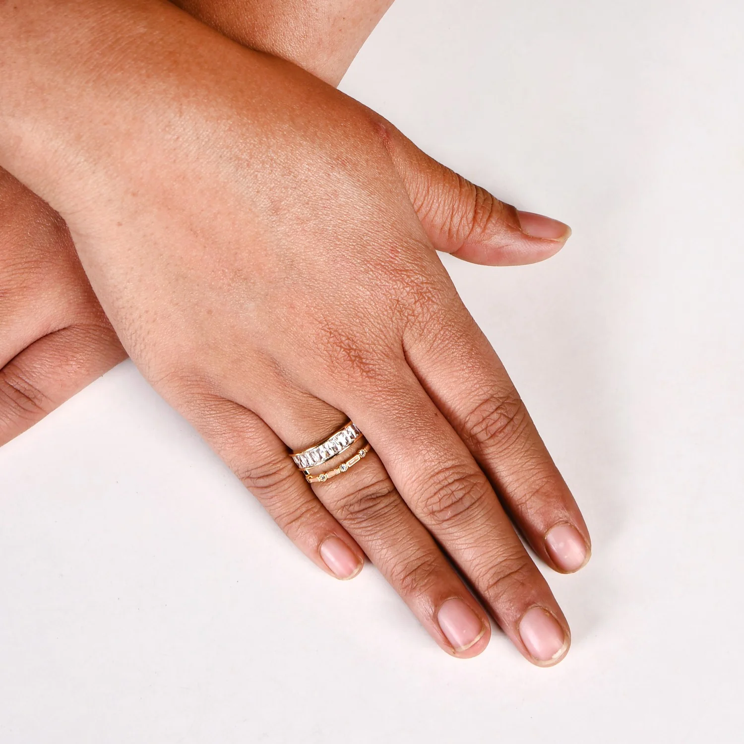 Rosy Vintage Glam Ring - Image 2