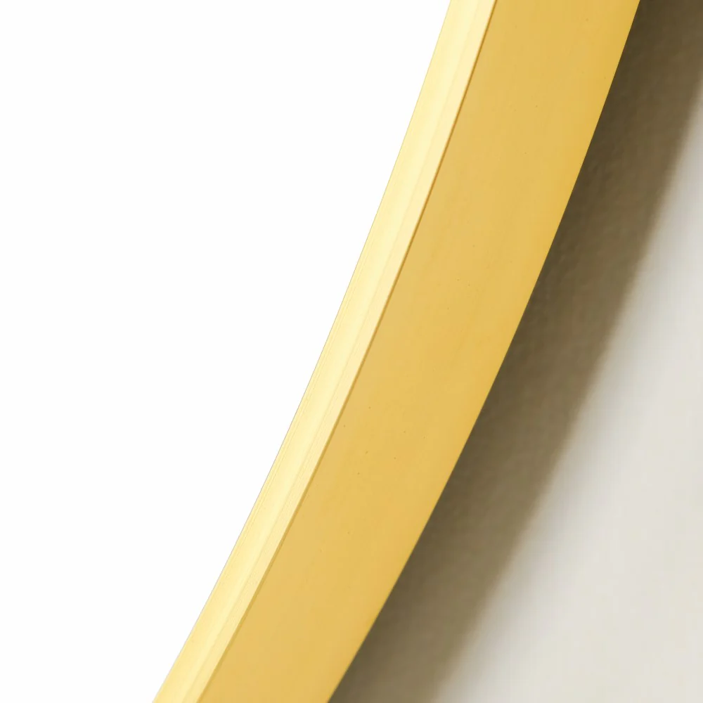 Round Wall Mirror Gold 15 Inch - Image 5