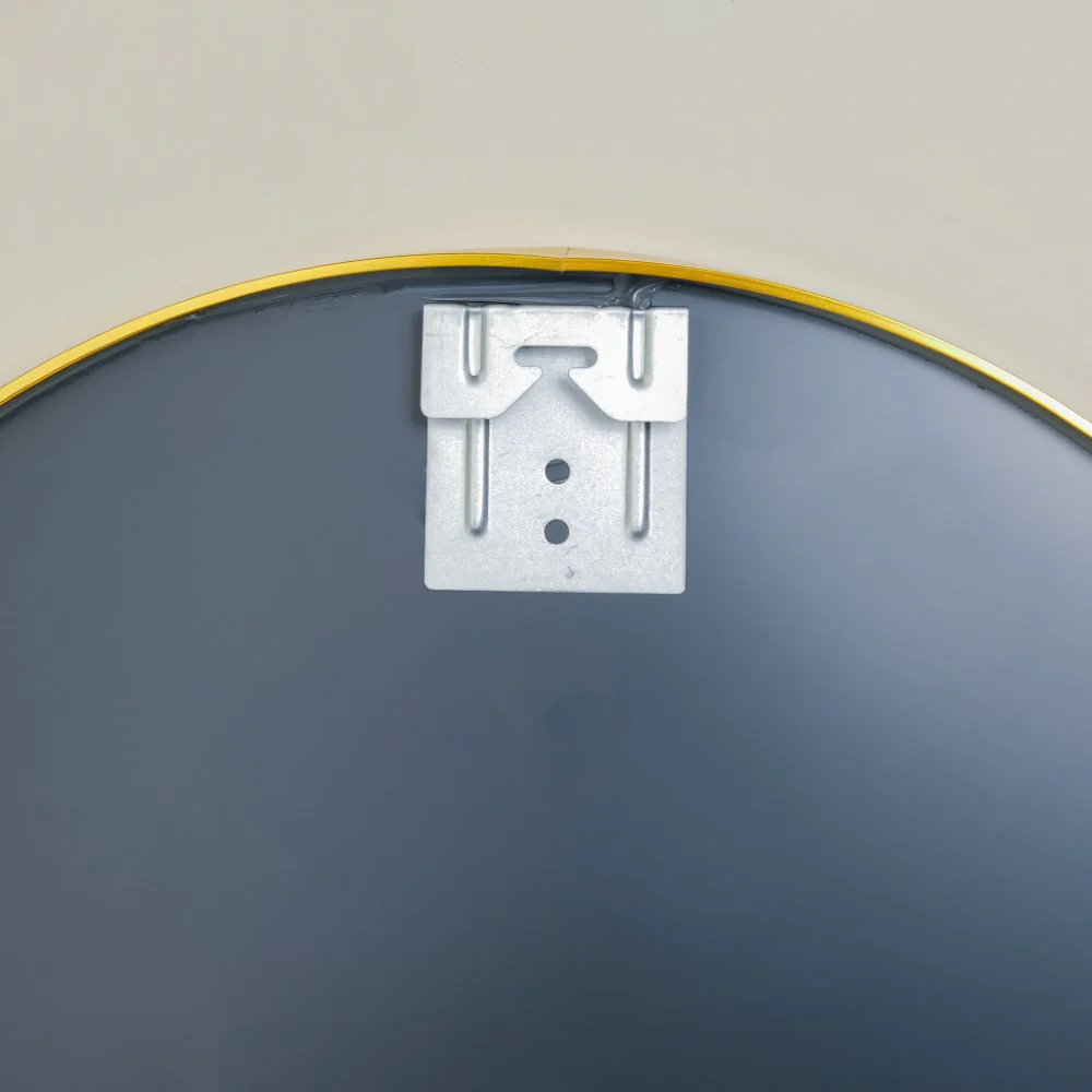 Round Wall Mirror Gold 15 Inch - Image 9