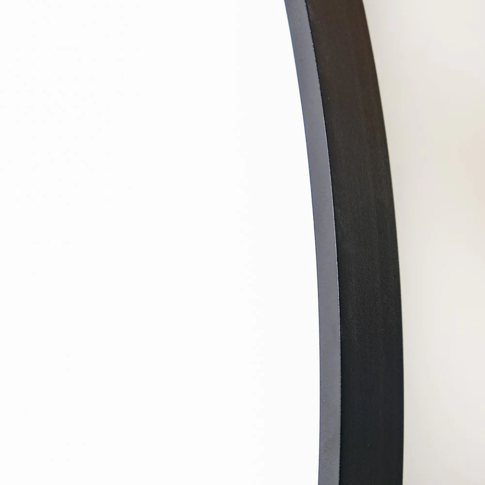 Round Mirror Black 31 Inch - Image 7