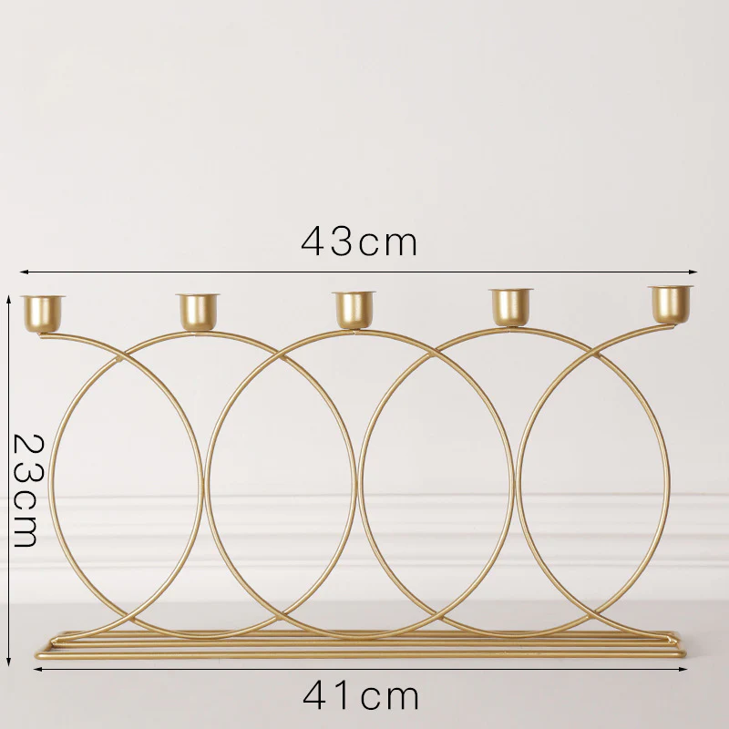 Round Modern Candle Stand - Image 6