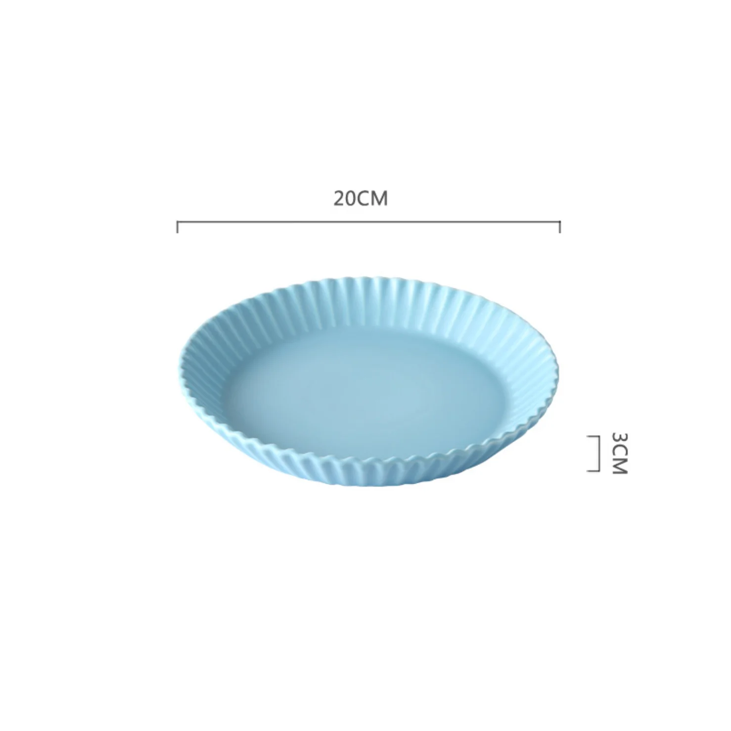 Round Snack Plate - Image 13