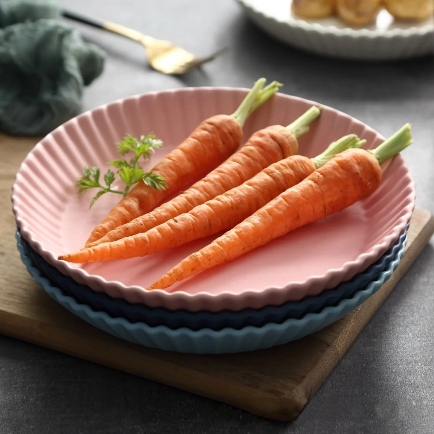 Round Snack Plate - Image 14