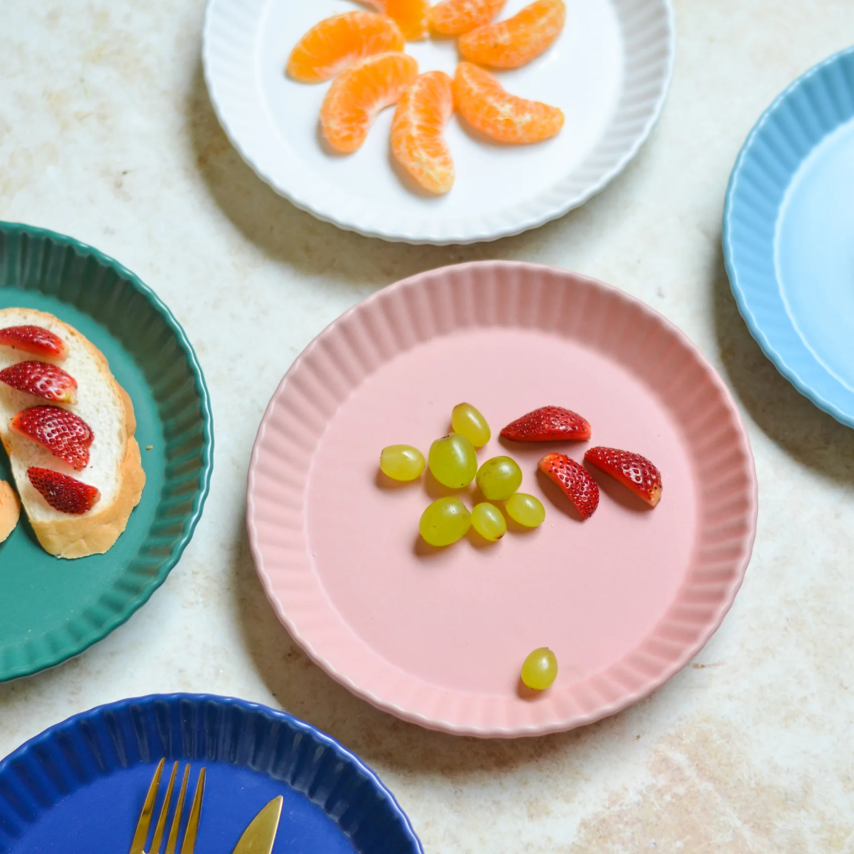 Round Snack Plate - Image 4