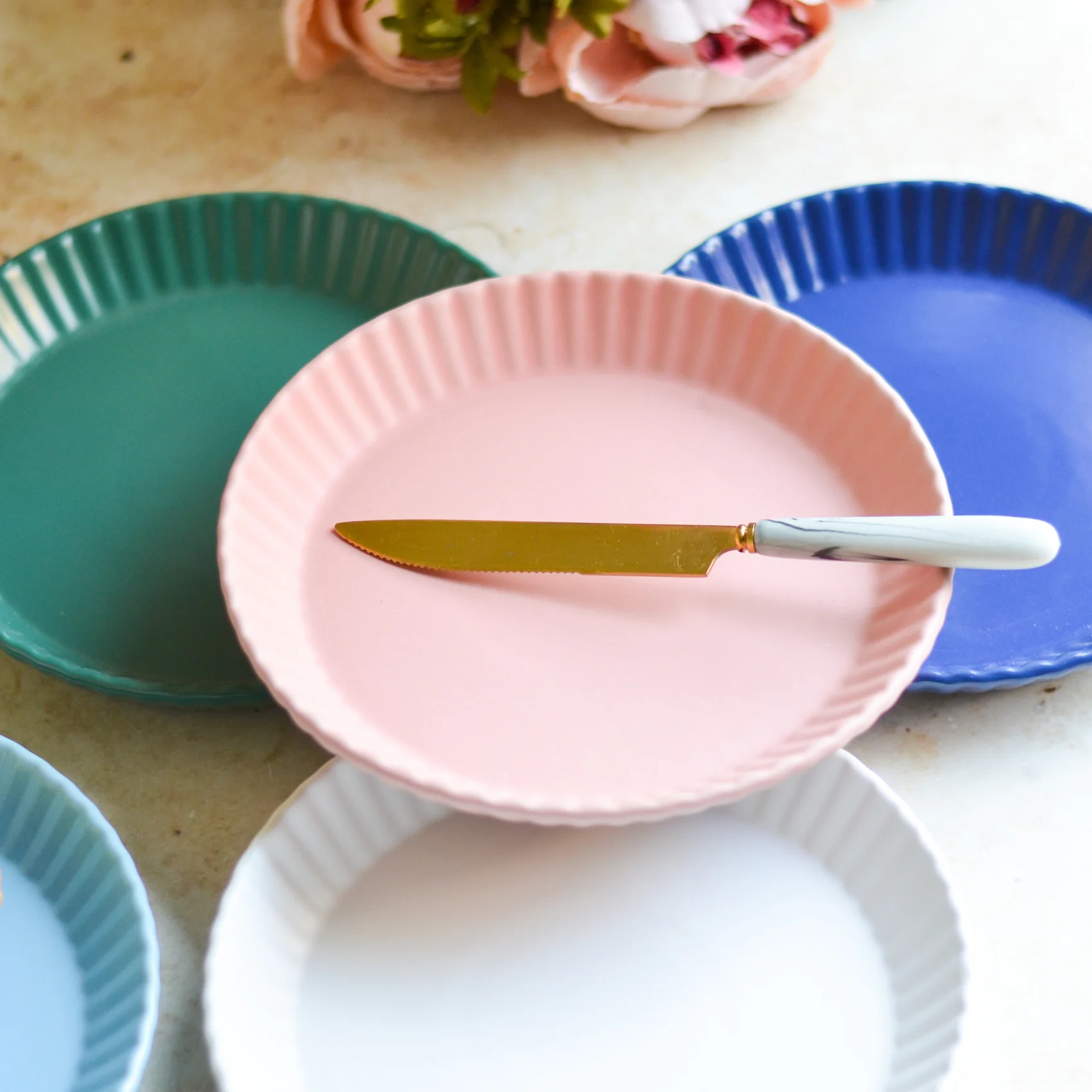 Round Snack Plate - Image 7