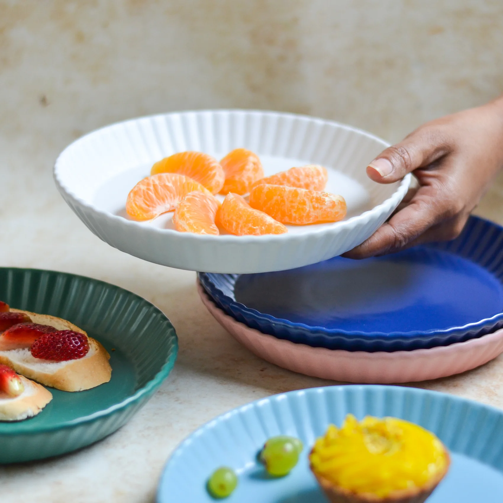 Round Snack Plate - Image 9