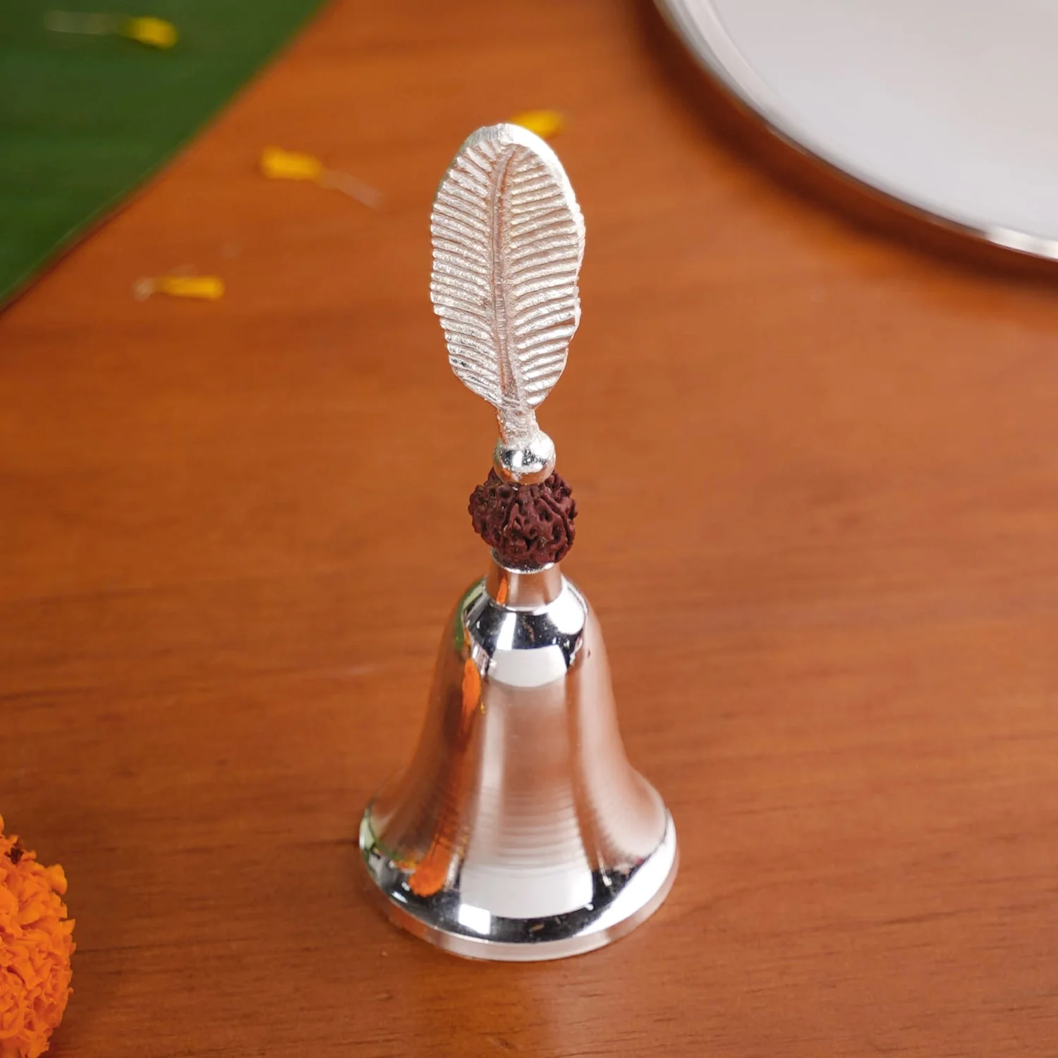 Rudraksh Shri Ganesh Daily Pooja Thali Set Of 5 - Image 9