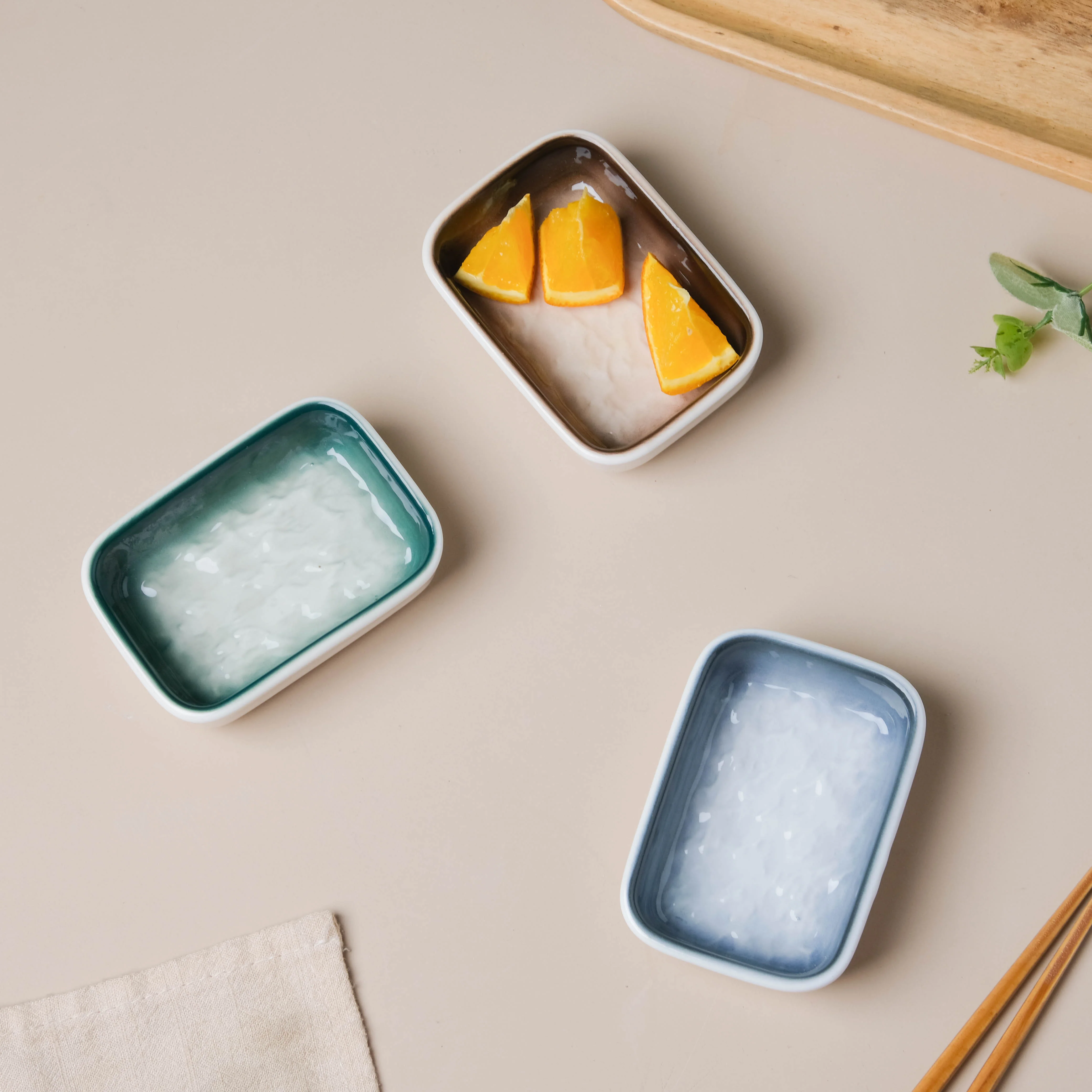 Rustic Blue Dip Bowl - Image 6
