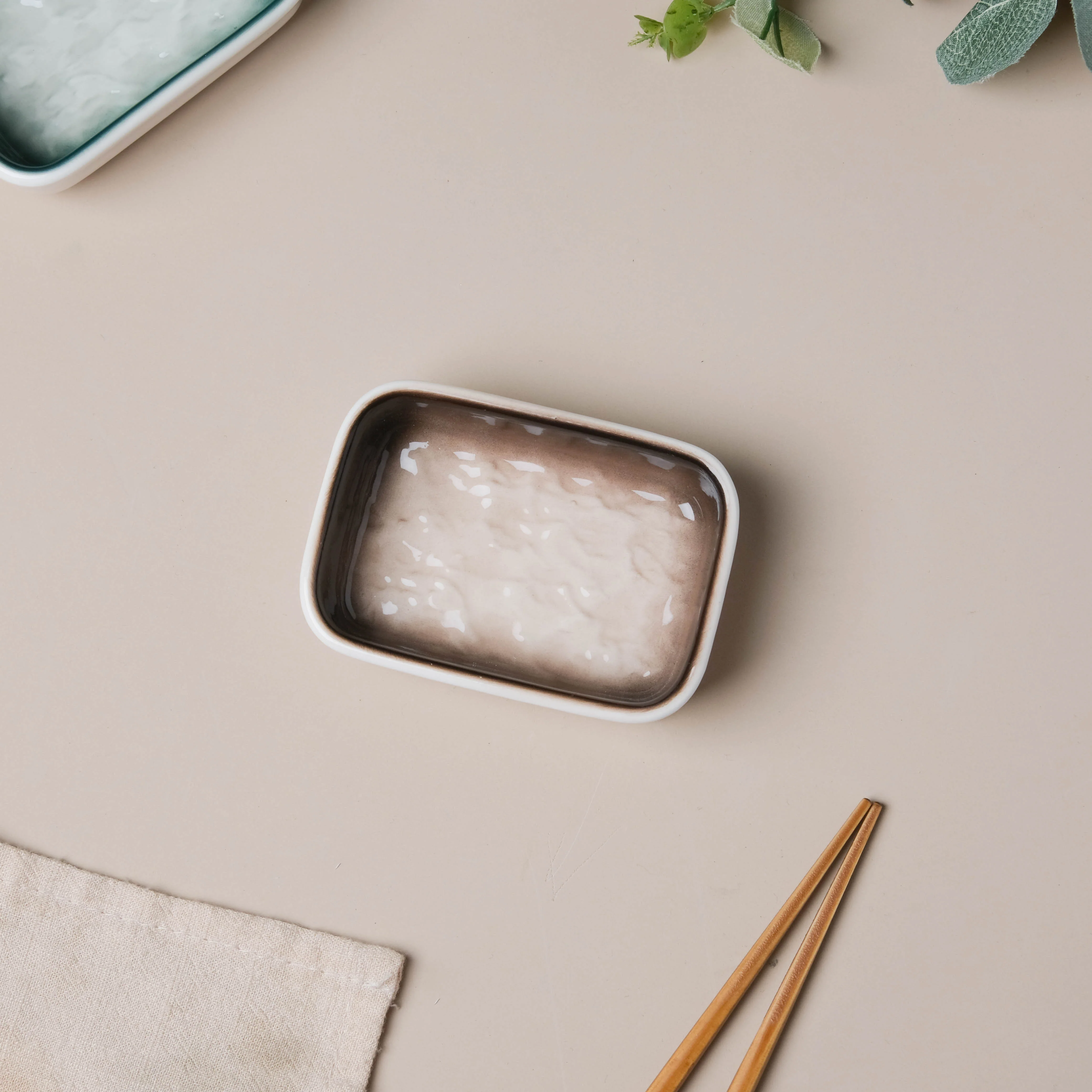 Rustic Brown Dip Bowl - Image 5