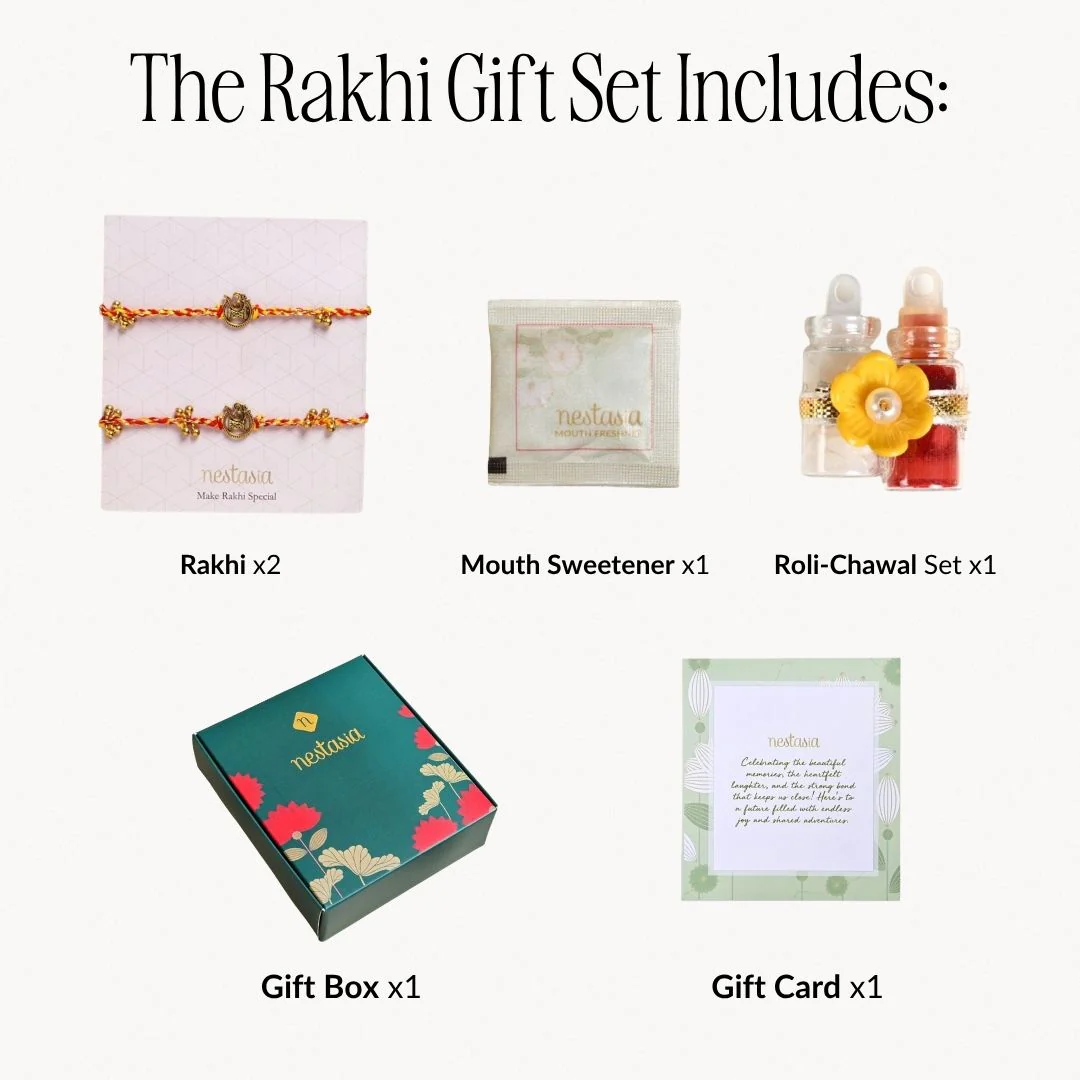Sacred Om Rakhi Gift Set - Image 4