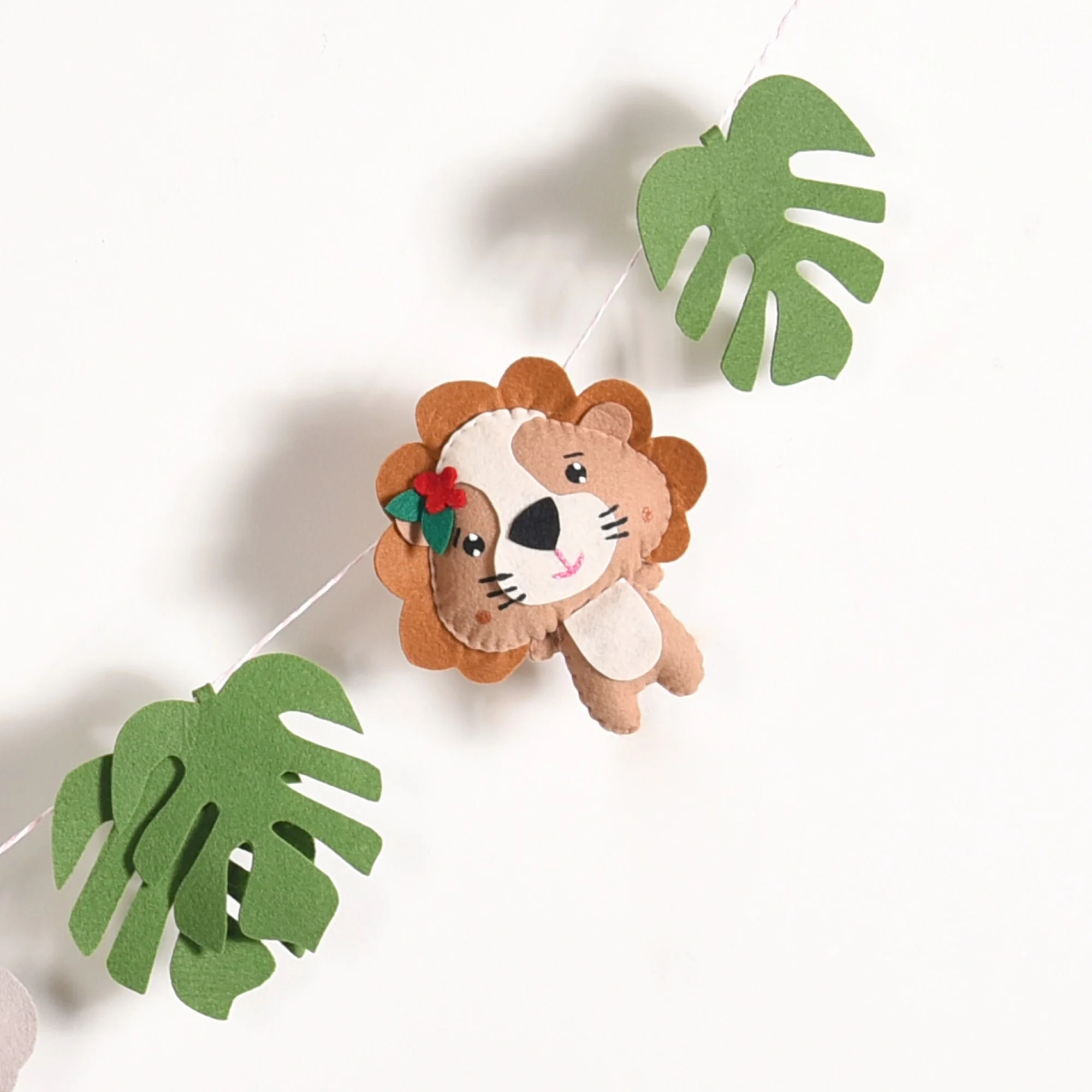 Safari Bunting Nursery Wall Decor For Kids Room - Image 6