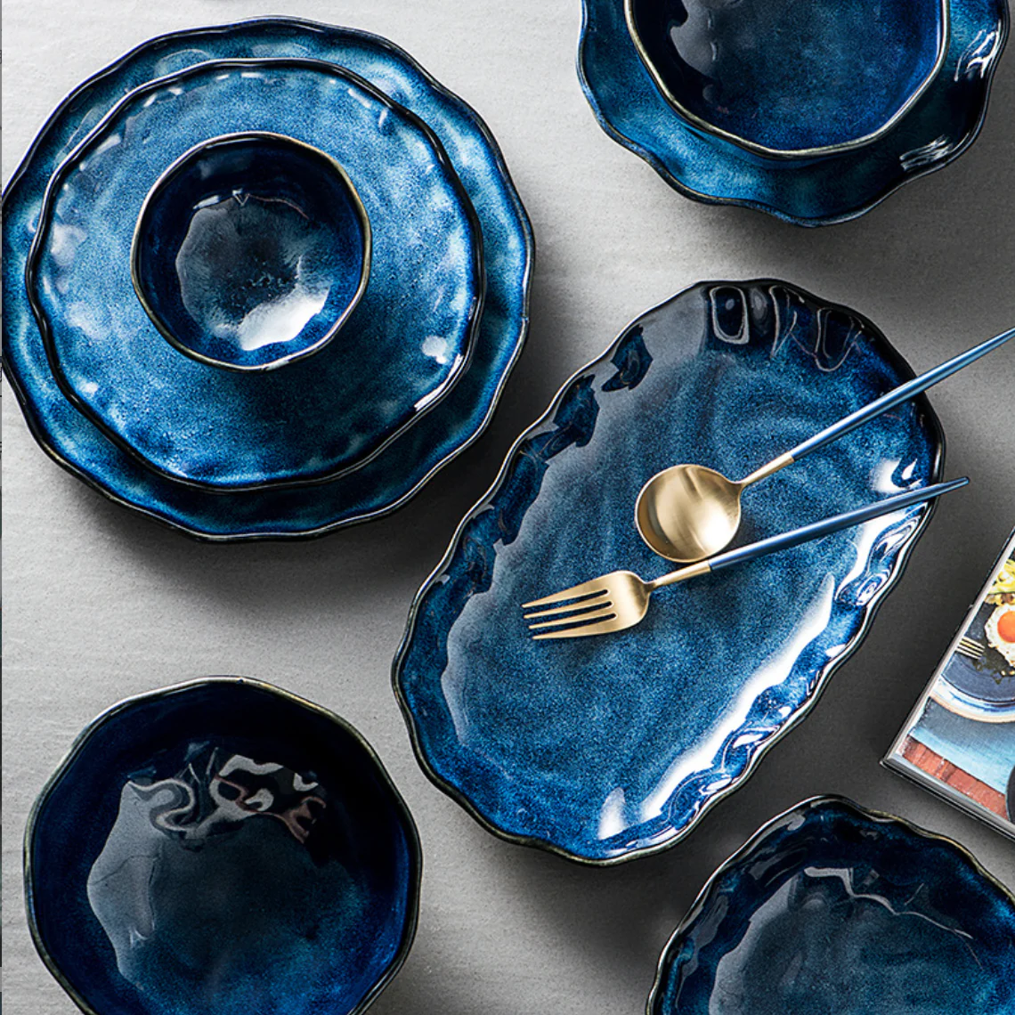 Sapphire Long Plate
