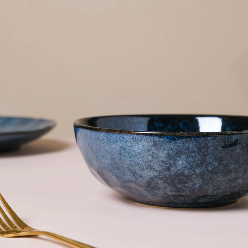 Sapphire Luxe Serving Bowl Blue 7 Inch 800 ml - Image 4