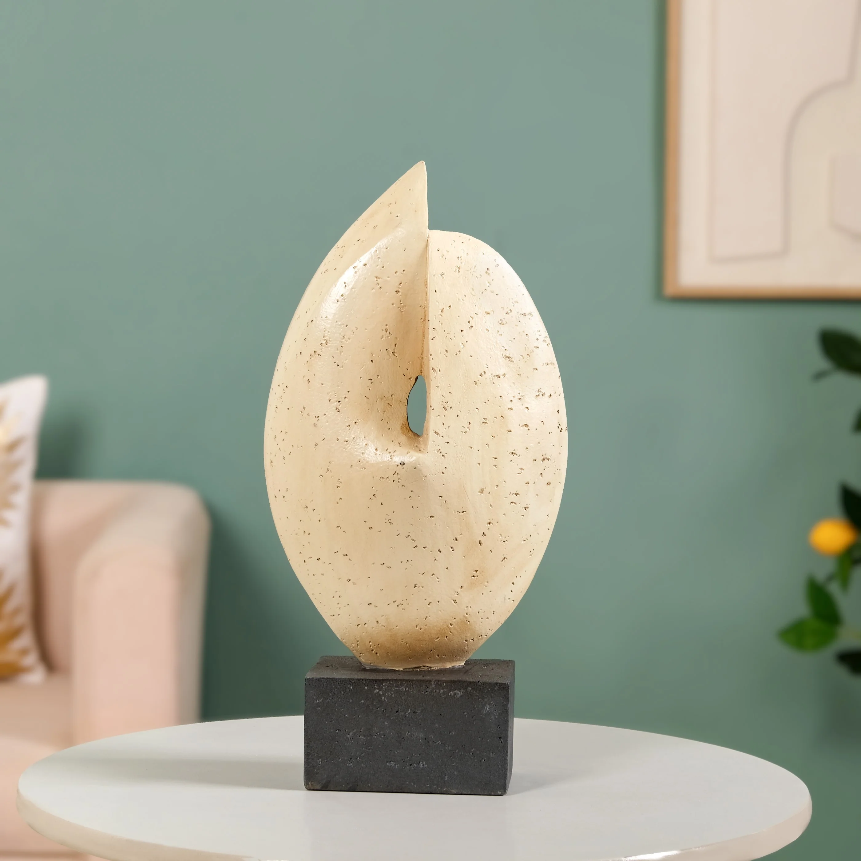 Sculptural Modern Tabletop Ornament Showpiece - Image 8