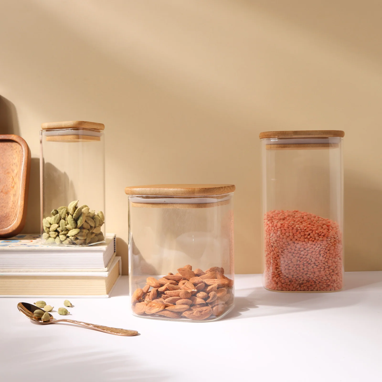 Seal Glass Jar Set of 3 - Image 5