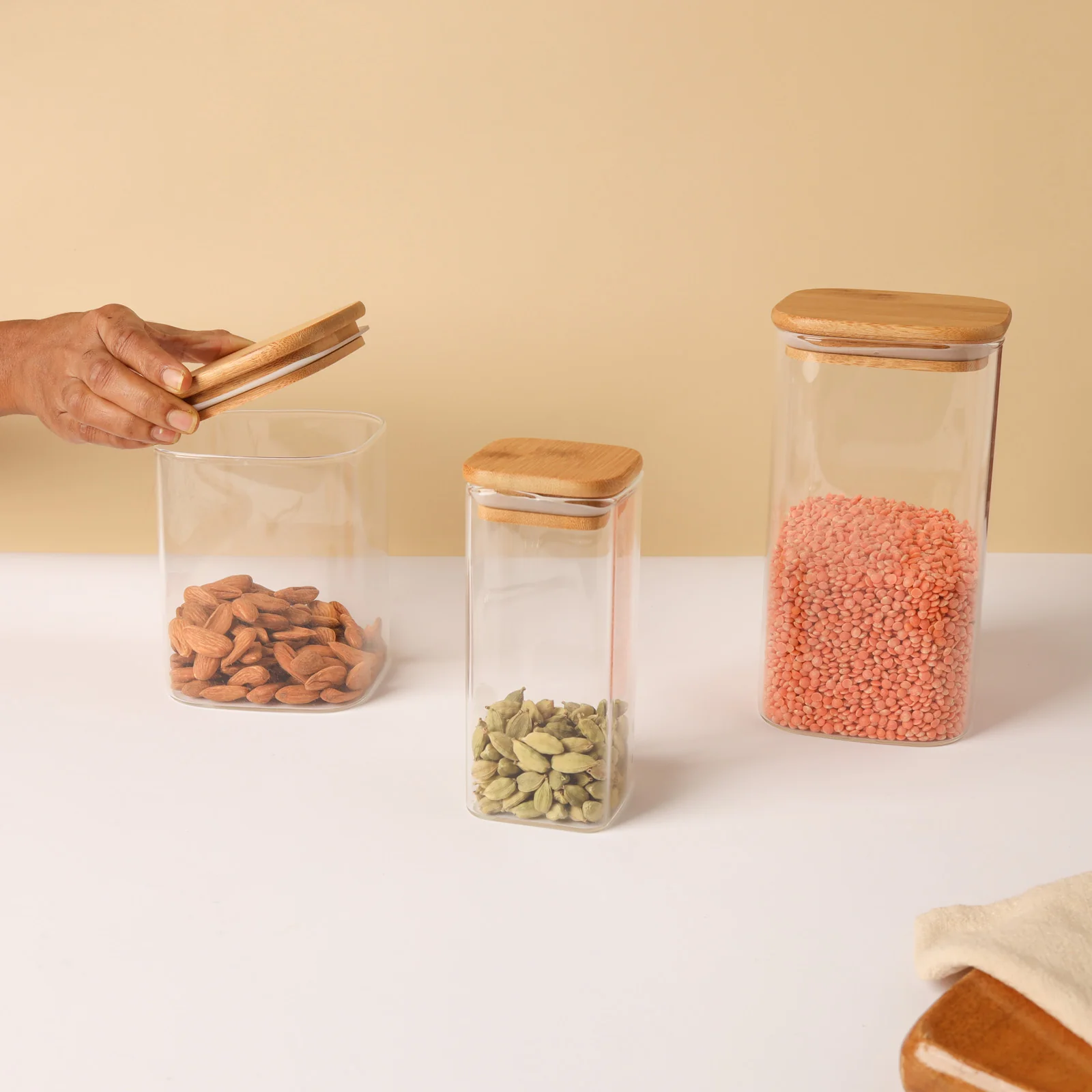 Seal Glass Jar Set of 3 - Image 7