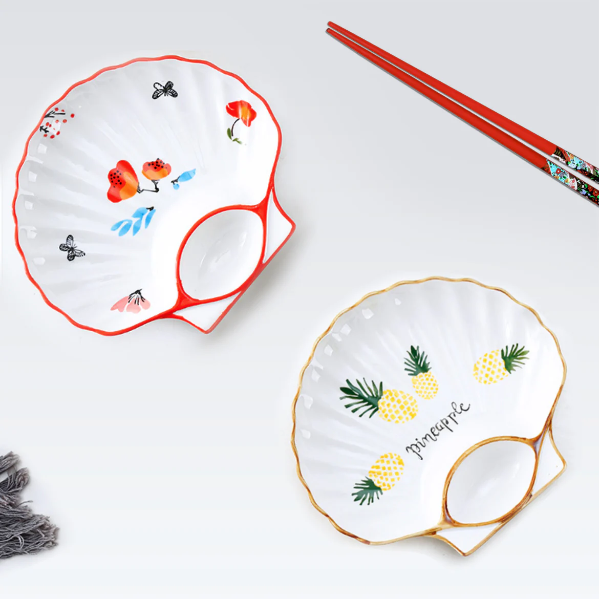 Seashell Snack Plate - Image 9