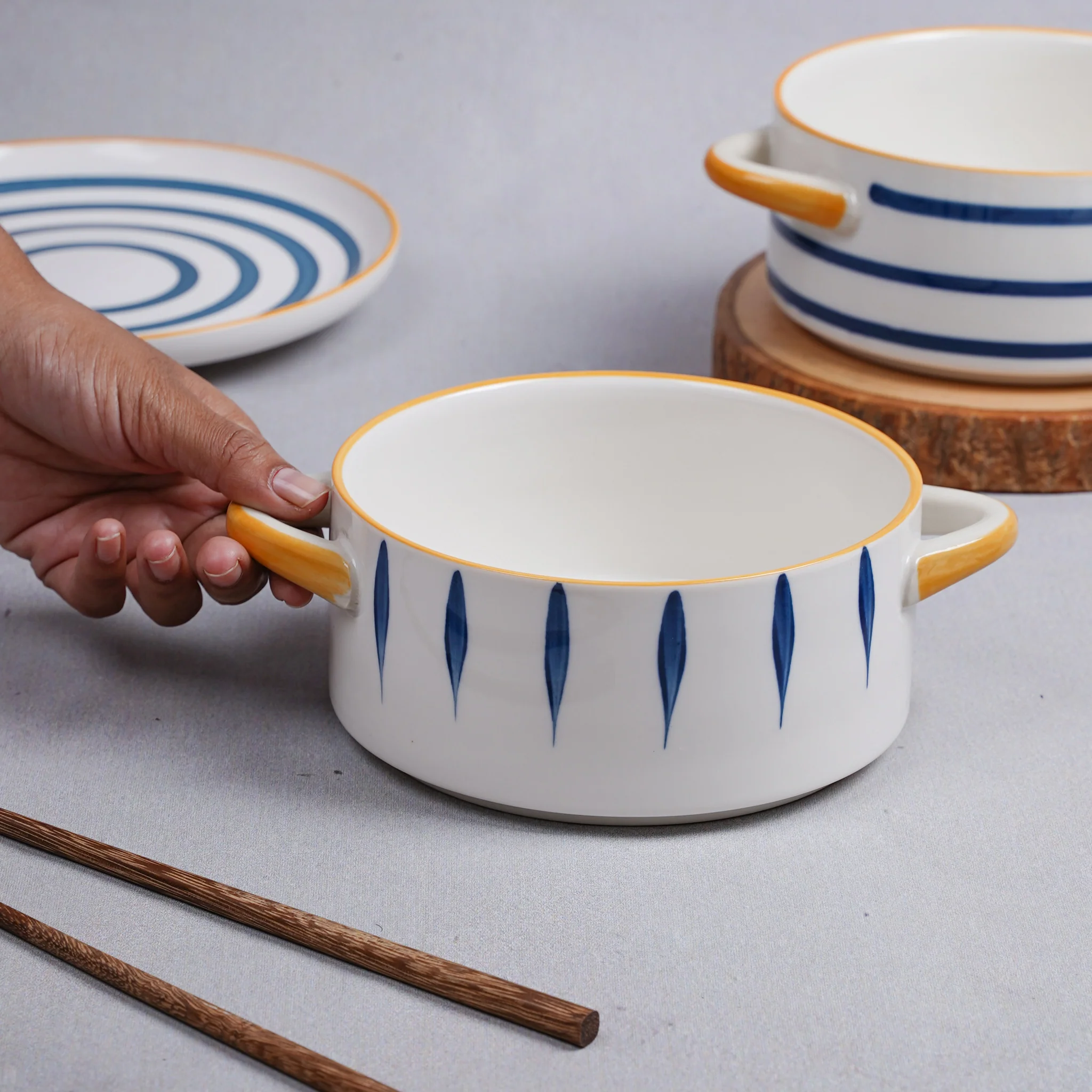 Serving Bowl With Handles Nitori - Image 6