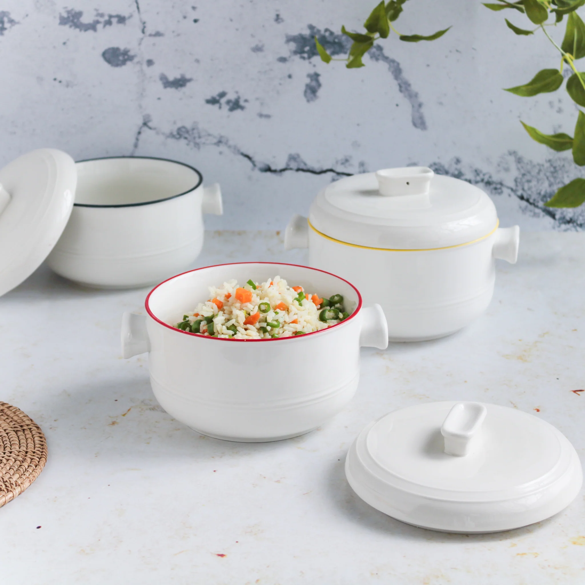 Serving Pot With Lid - Image 4