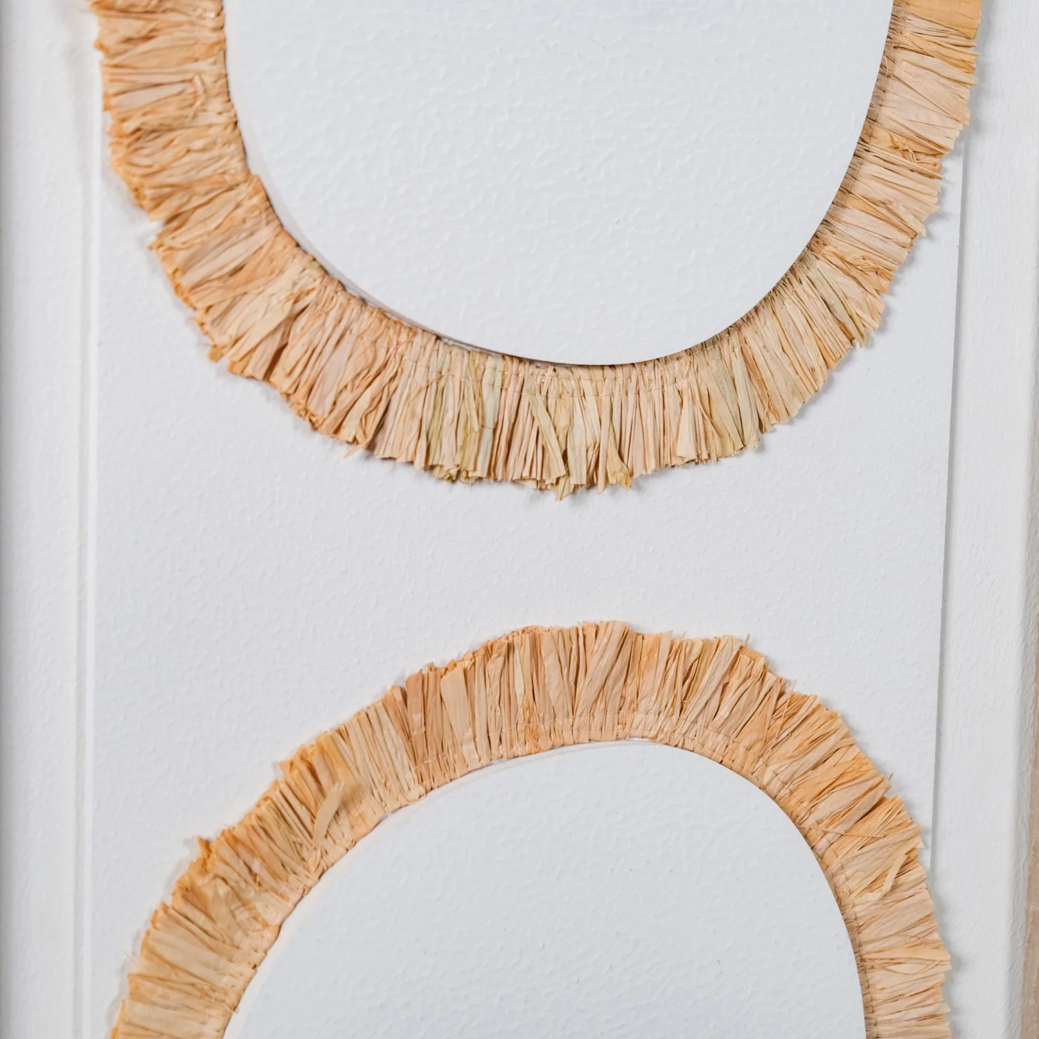 Set Of 2 Bohemian Straw Wall Art 20x16 Inch - Image 8