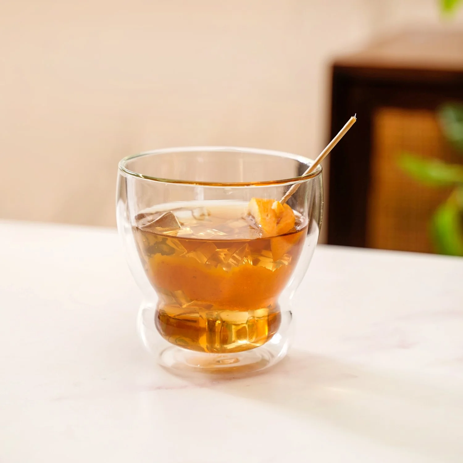 Set Of 2 Minimalist Chic Juice Glasses 325ml - Image 3