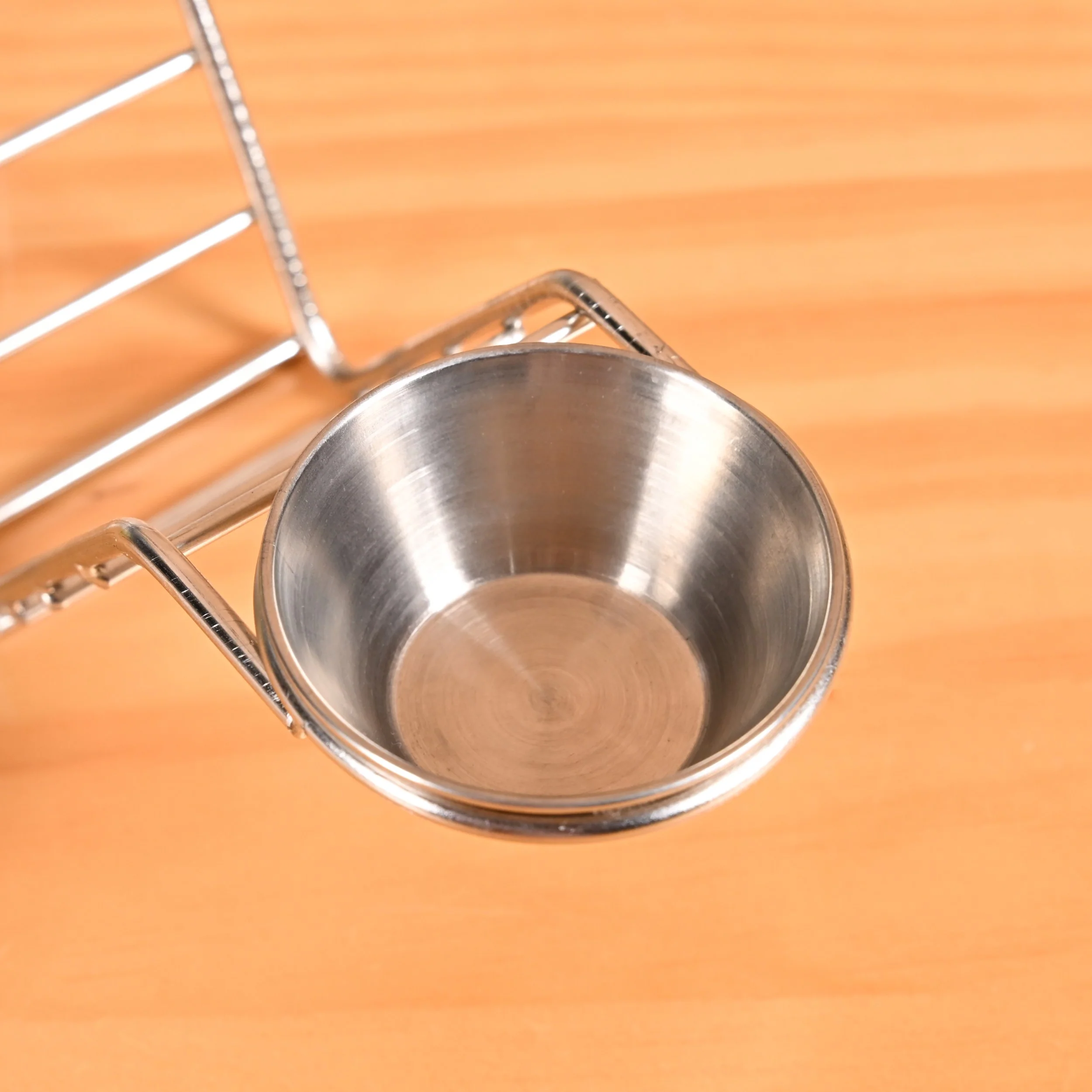 Set Of 2 Zig-Zag Stainless Steel Taco Holder With Dip Bowls - Image 6
