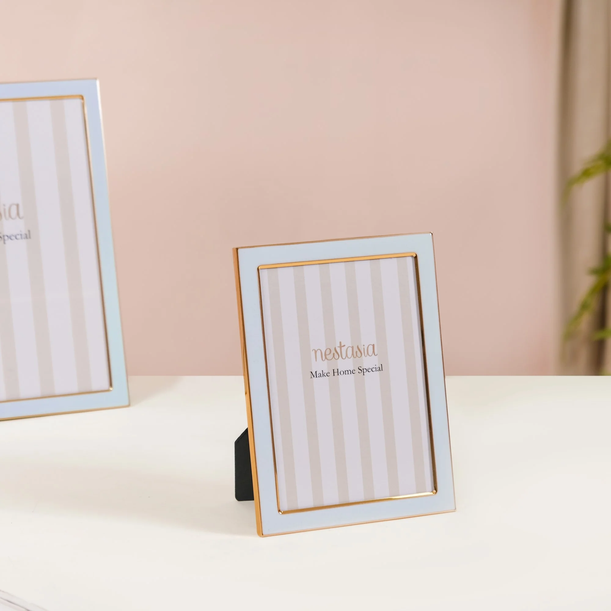 Set Of 3 Decorative Picture Frames Blue - Image 5
