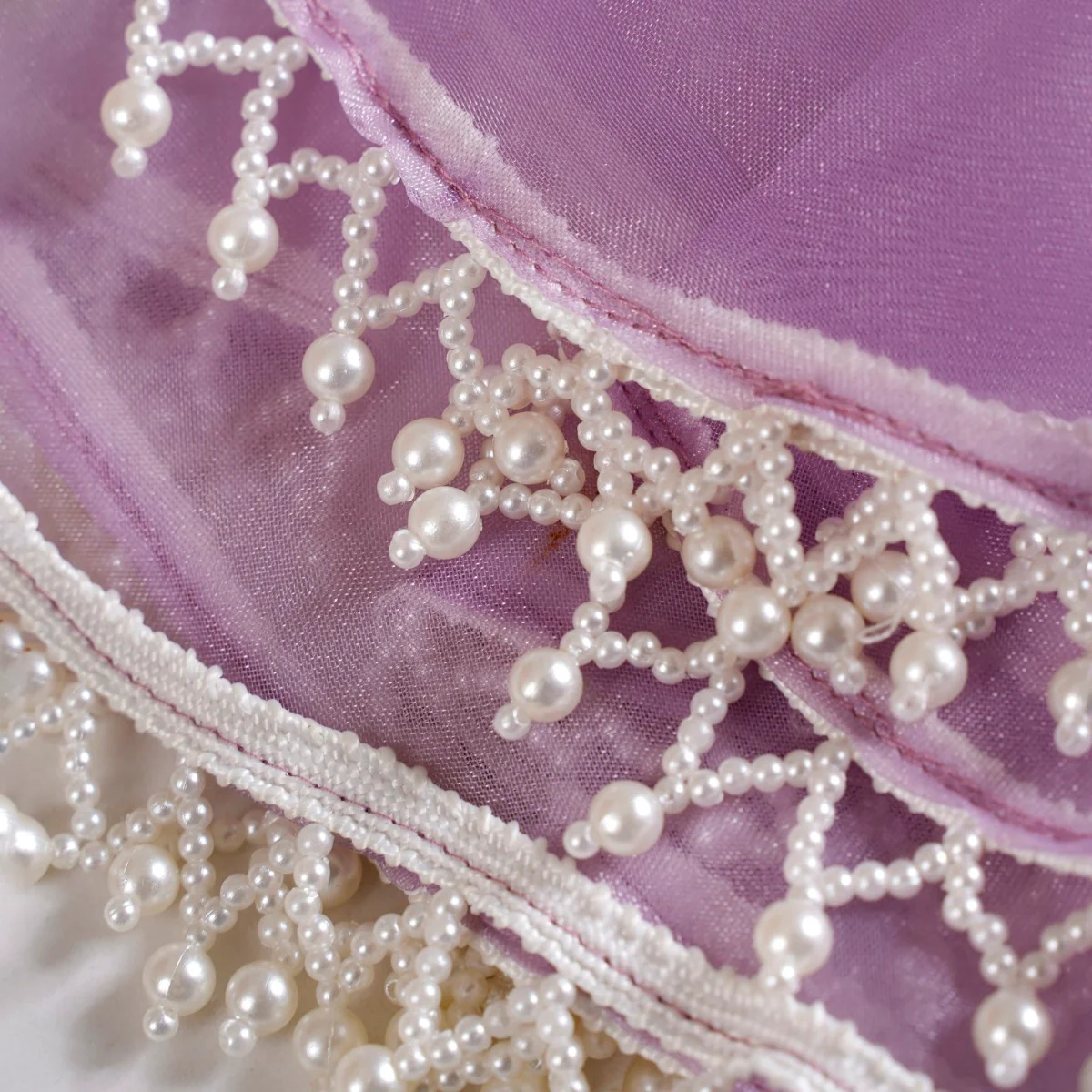Set Of 3 Pearl Pastel Tray Covers Multicolour - Image 8
