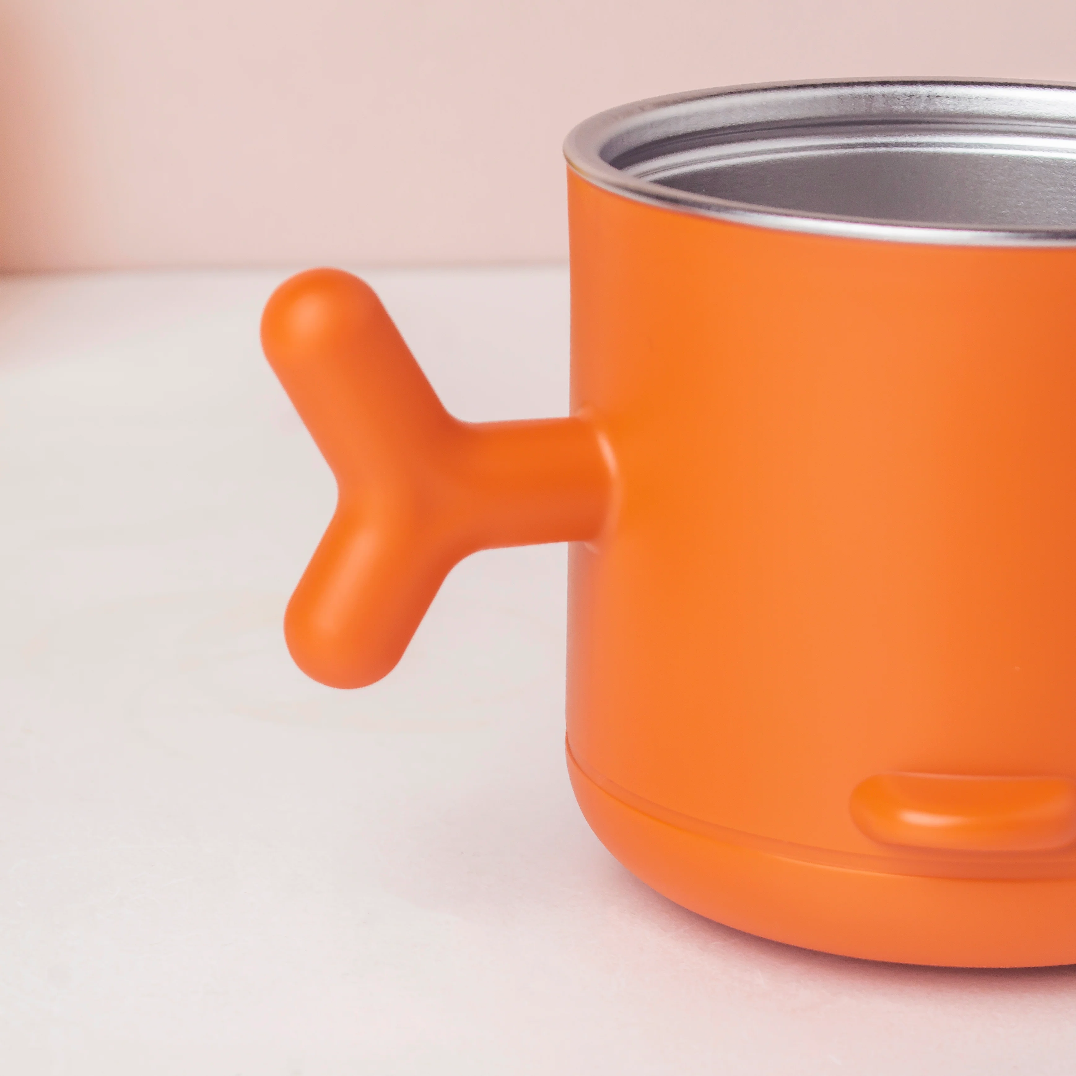 Keep Warm Stainless Steel Feeding Cup Orange 200 ml - Image 7