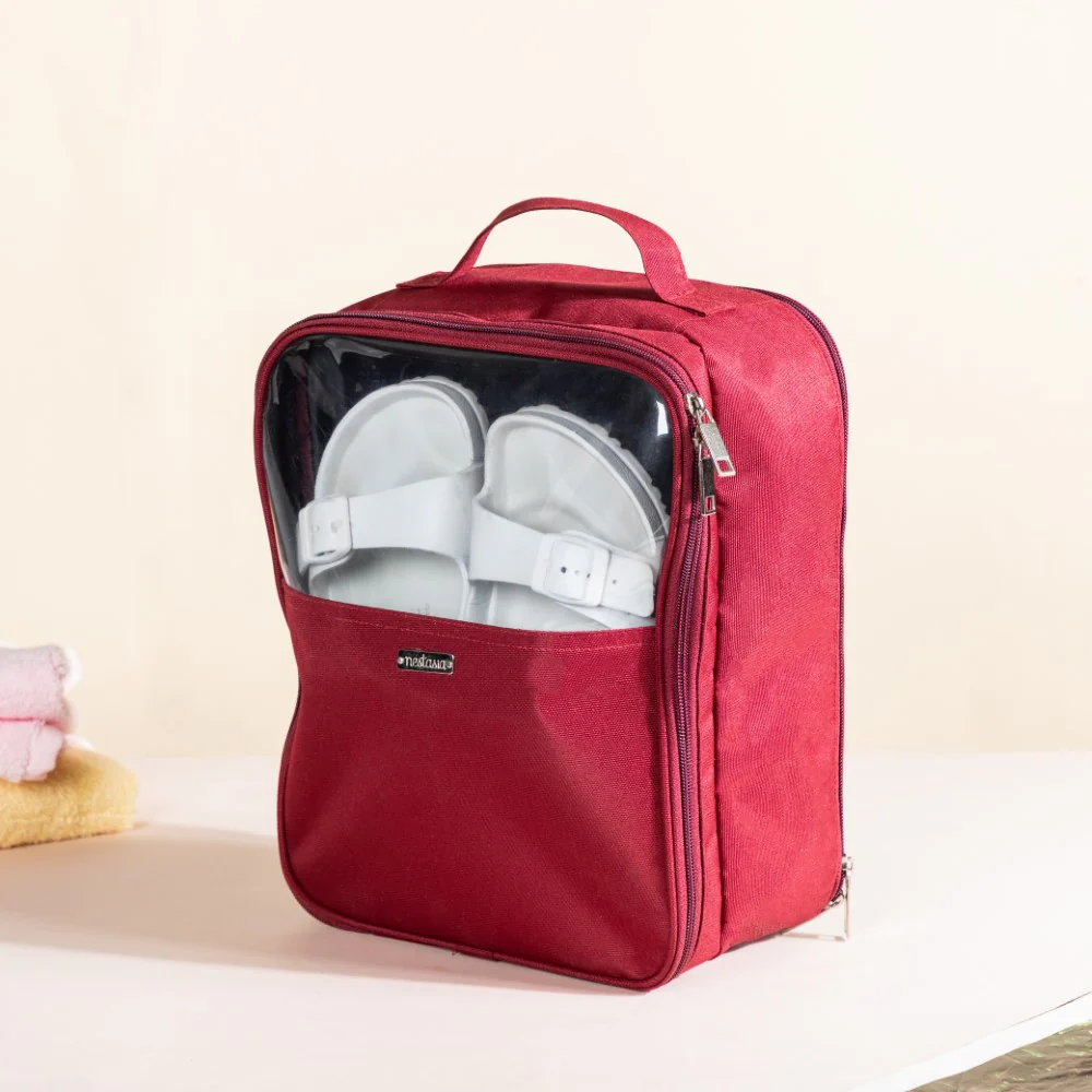 Shoe Bag Waterproof Sporty Red - Image 10